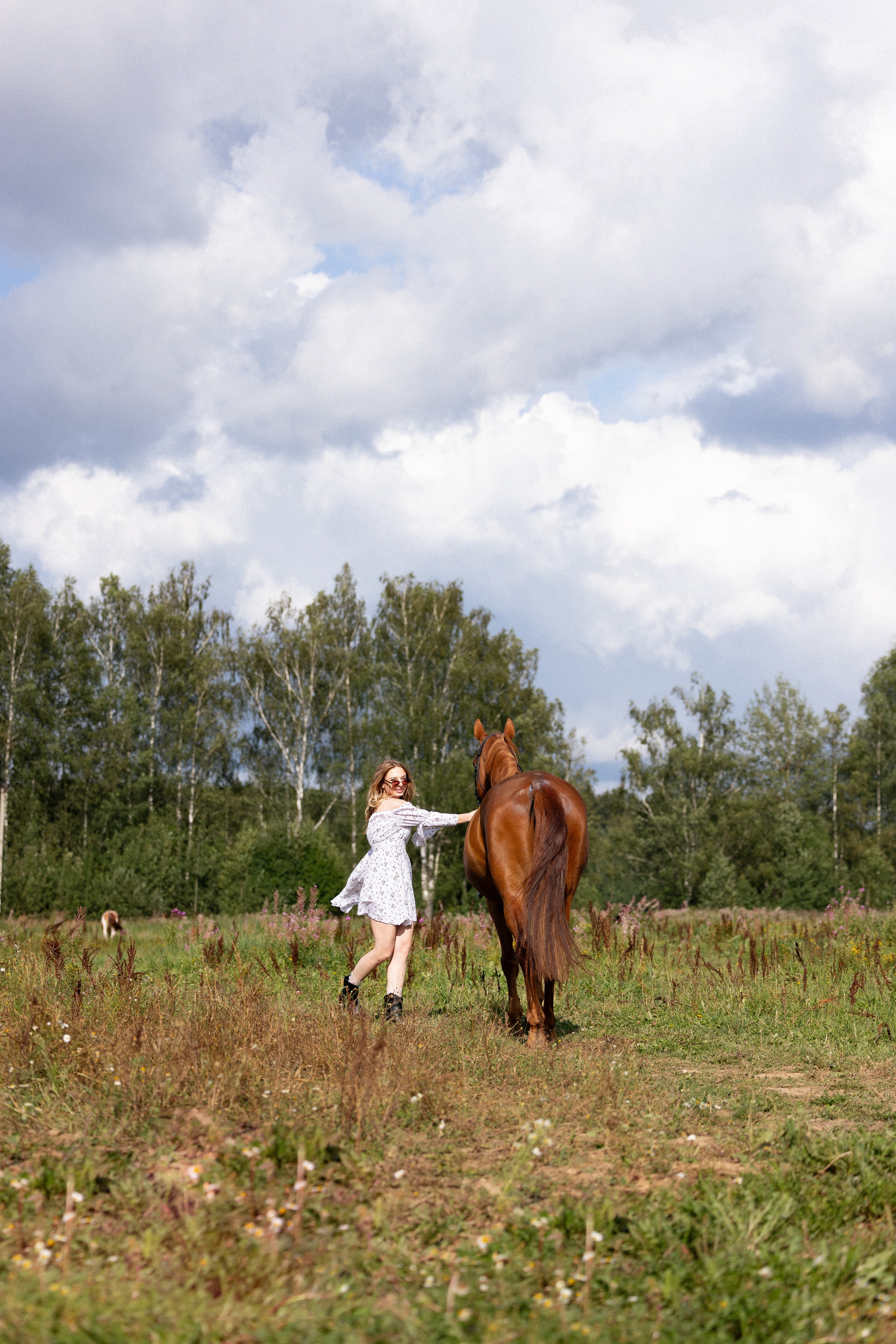 Мария и Реванш. Фотограф и видеограф анималист Аганина Дарья