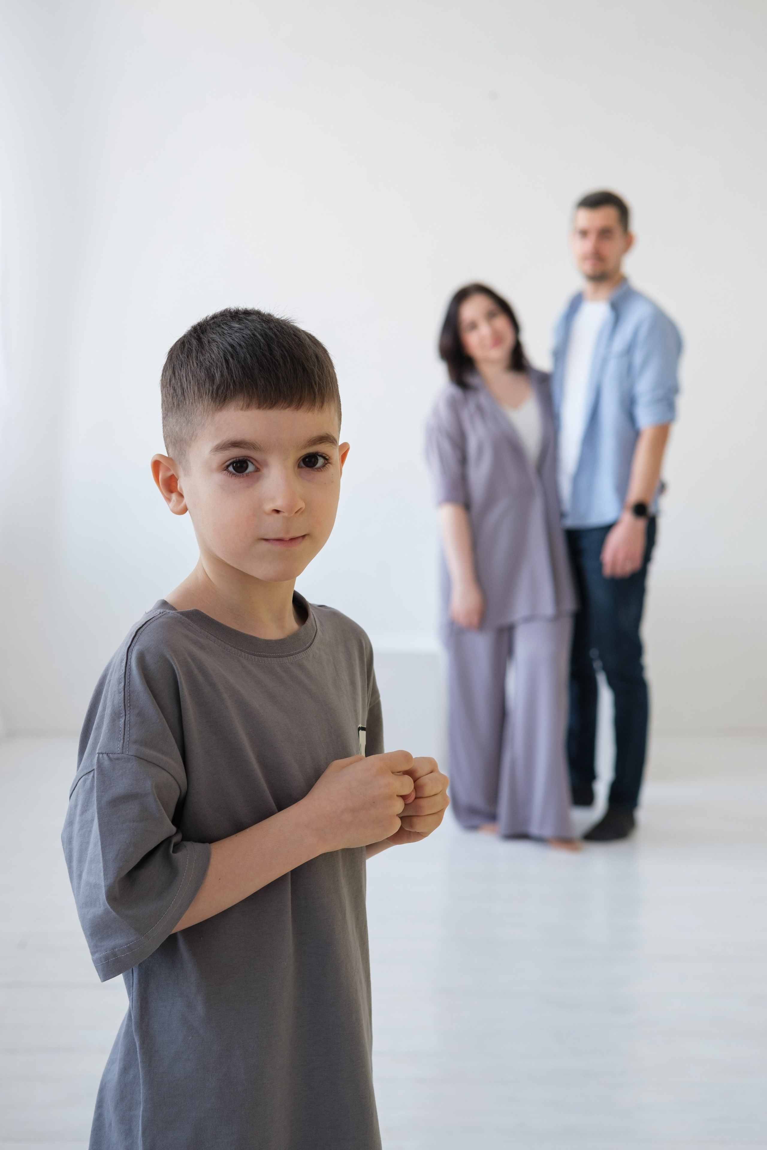 Семён, Кристина, Андрюша. Фотограф Евгения Войко Тюмень