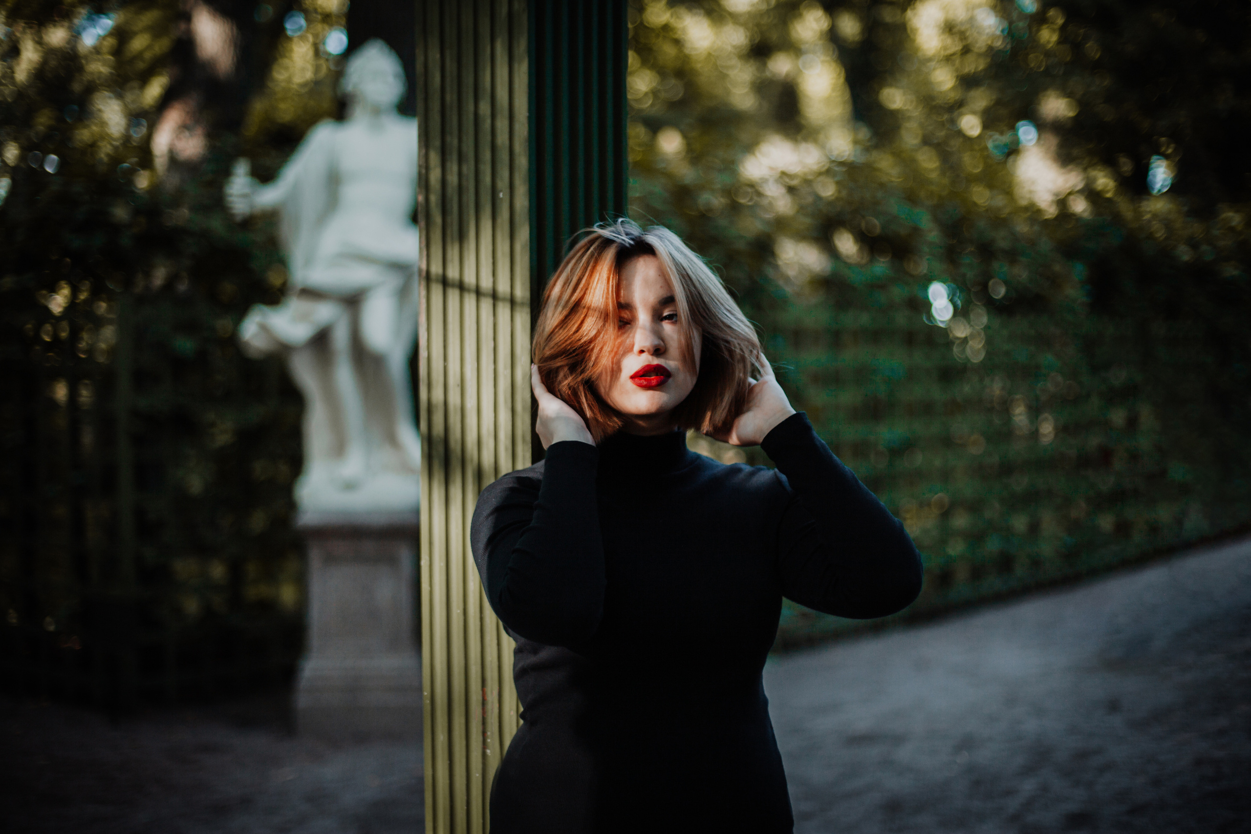 Summer Garden with Amina. Портретный фотограф в Санкт-Петербурге Алиса Гришина