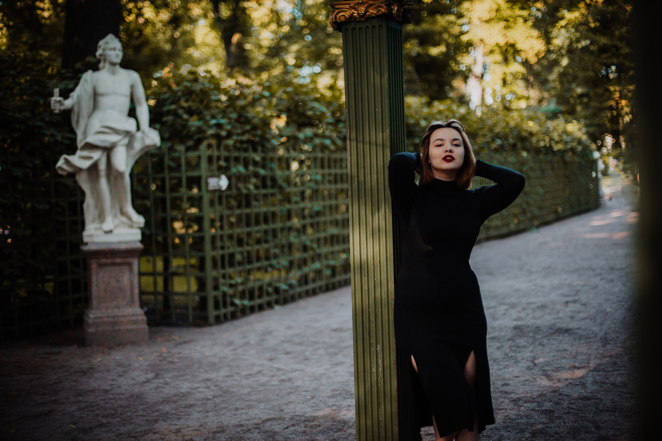 Summer Garden with Amina. Портретный фотограф в Санкт-Петербурге Алиса Гришина