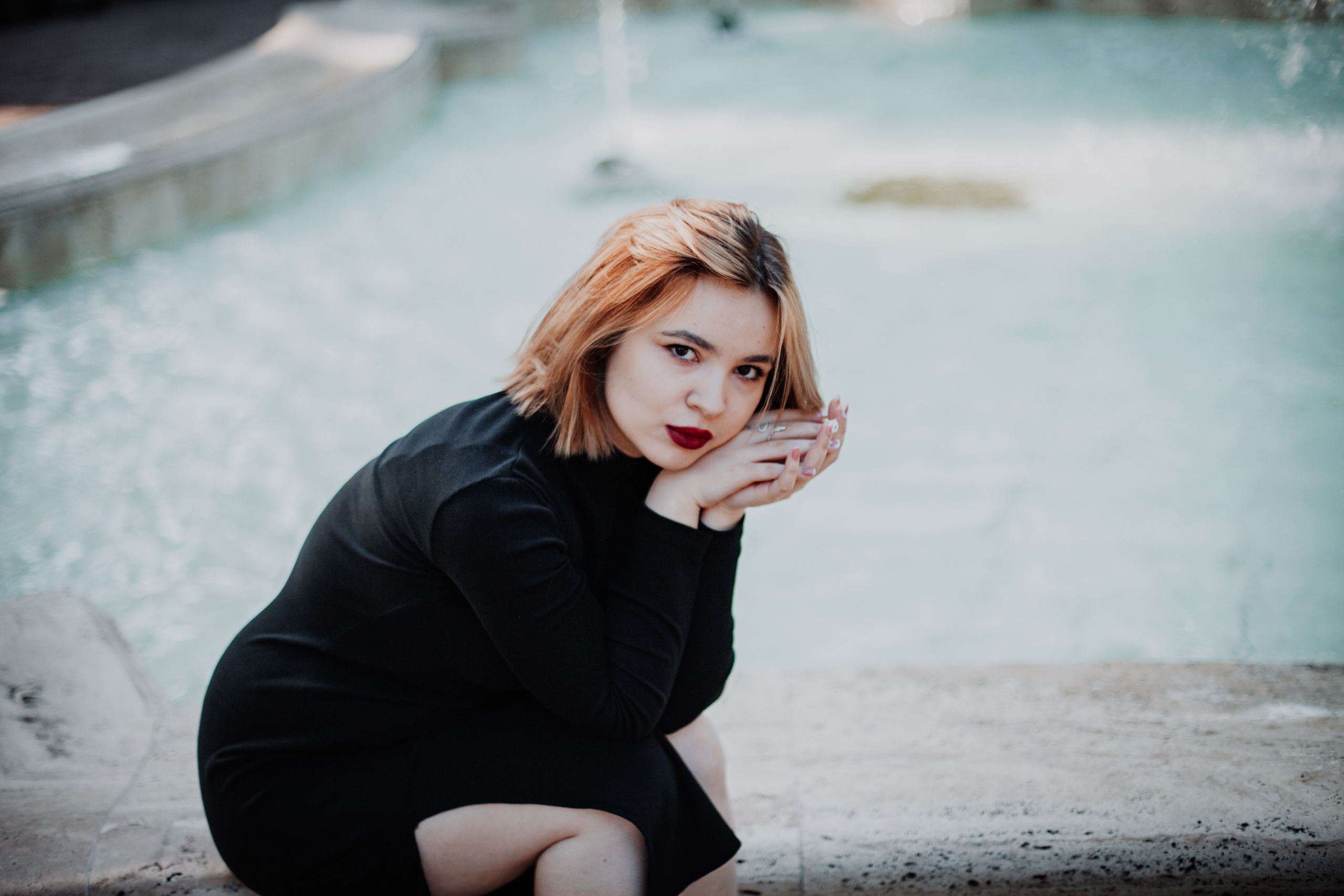 Summer Garden with Amina. Портретный фотограф в Санкт-Петербурге Алиса Гришина