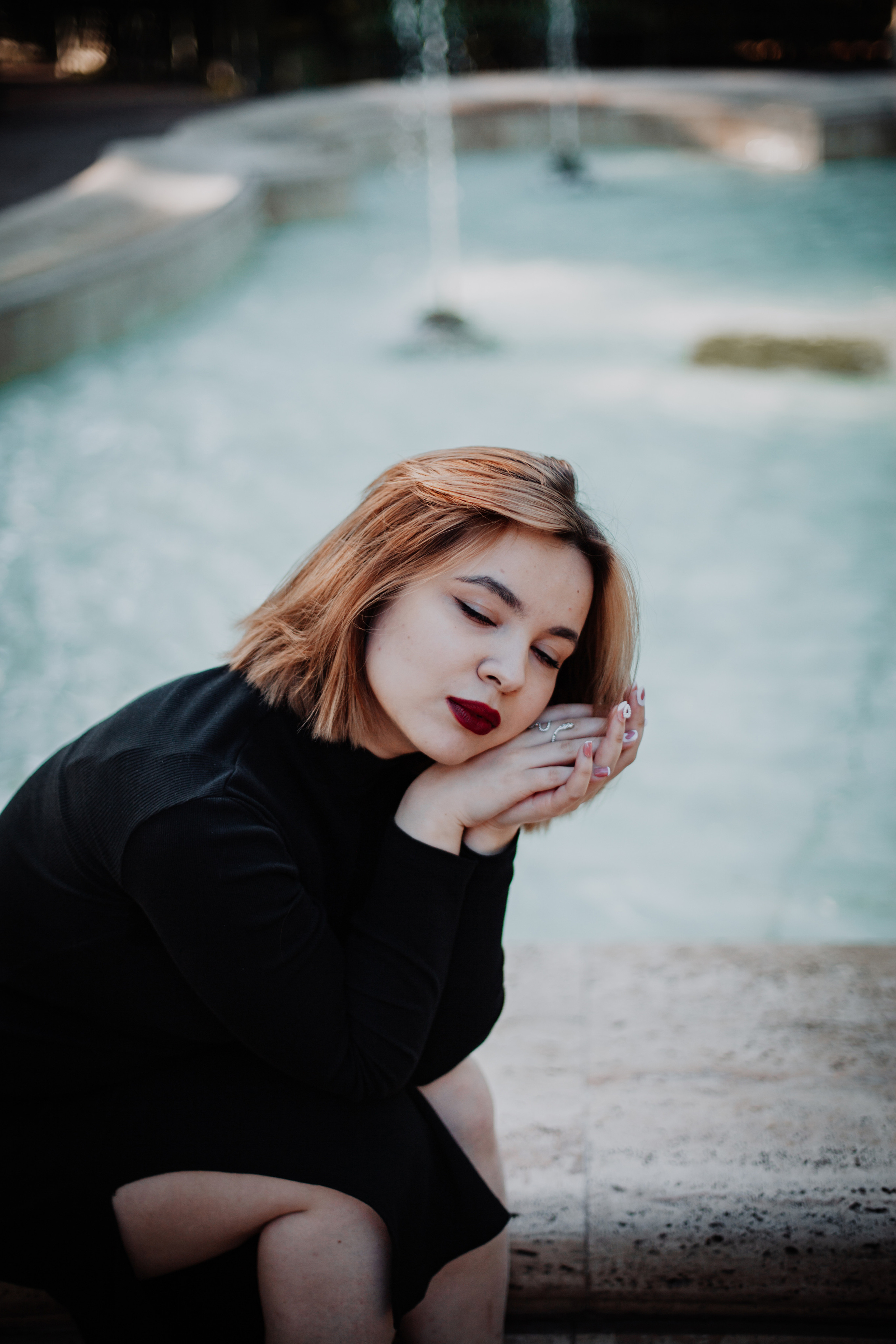 Summer Garden with Amina. Портретный фотограф в Санкт-Петербурге Алиса Гришина