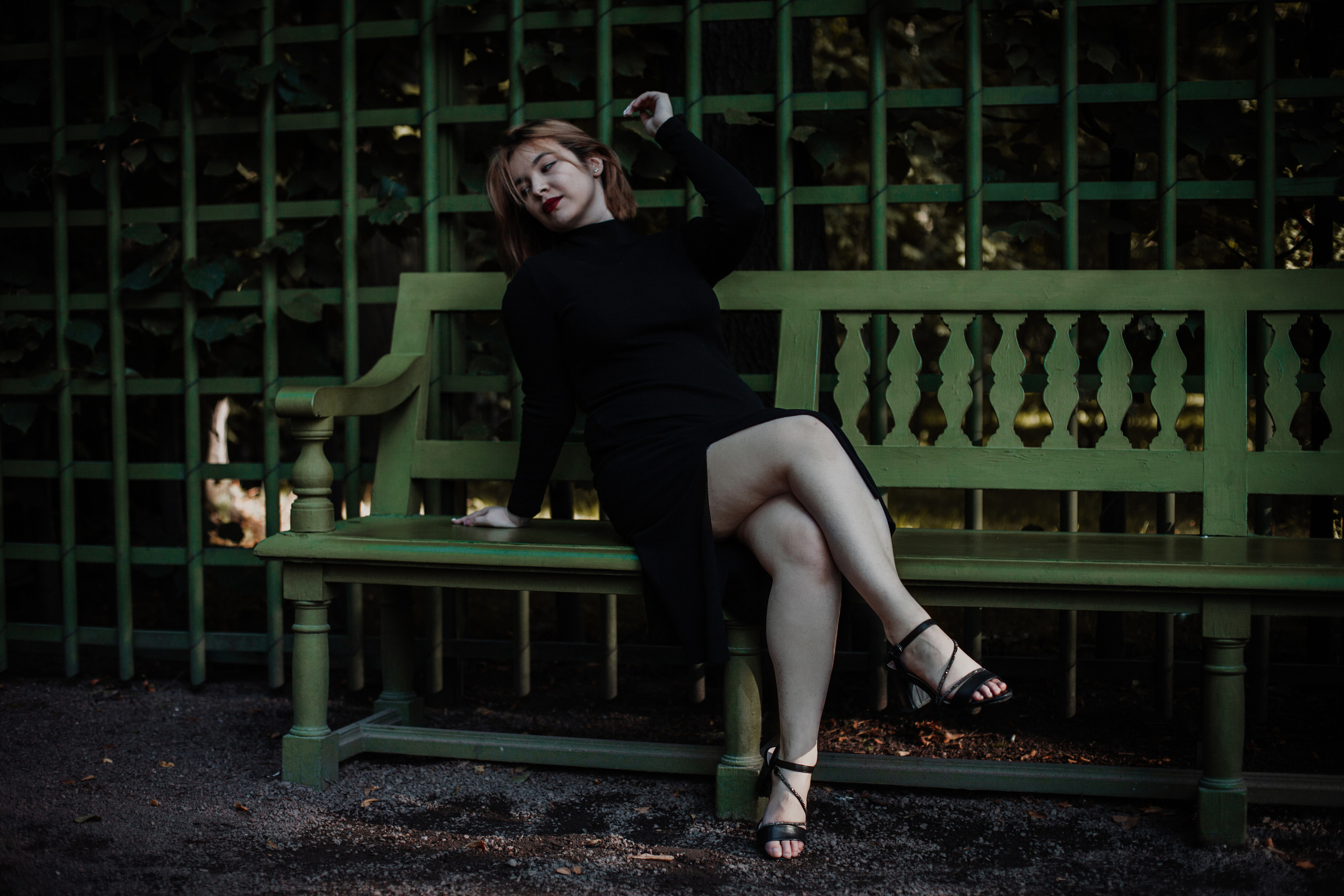 Summer Garden with Amina. Портретный фотограф в Санкт-Петербурге Алиса Гришина