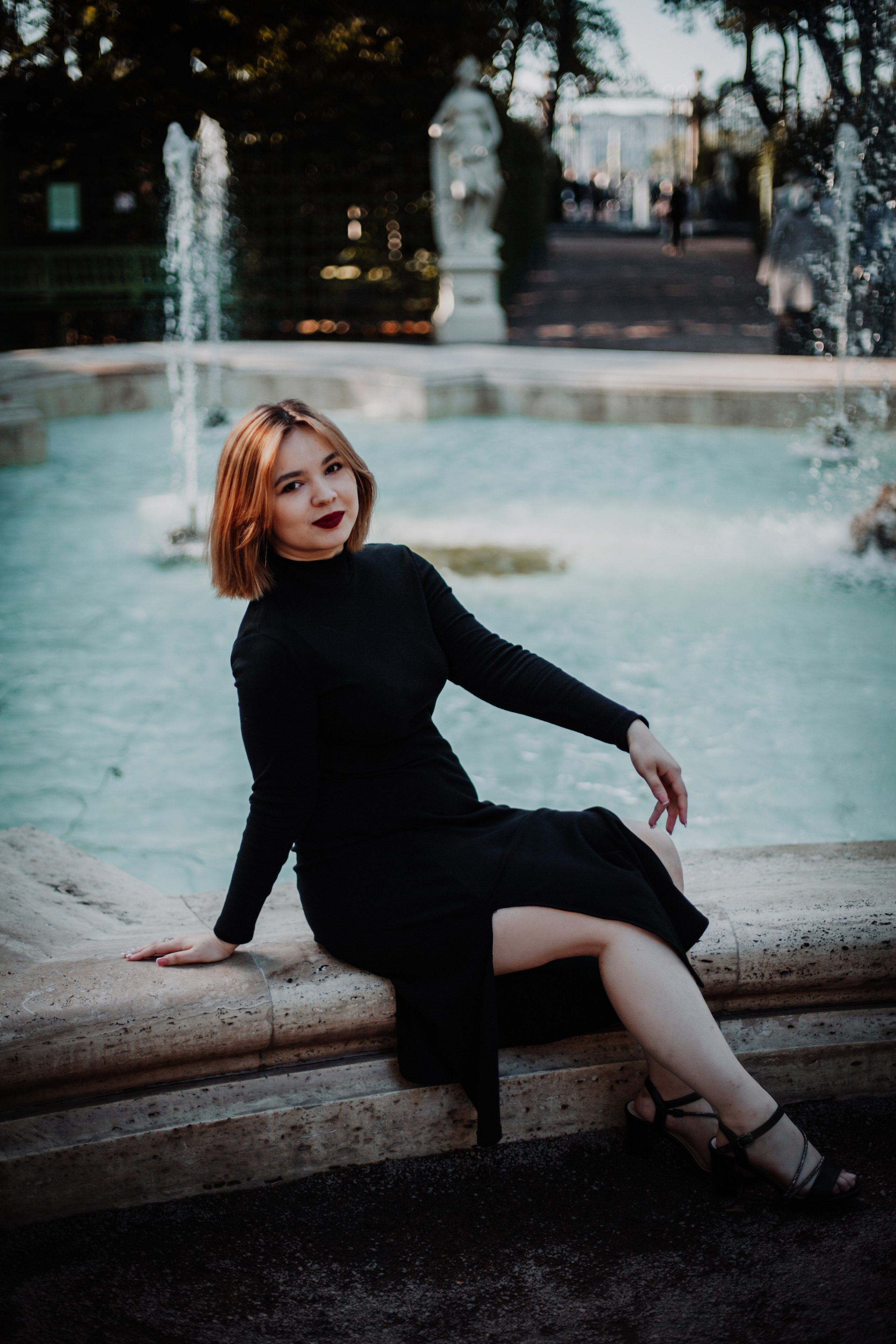 Summer Garden with Amina. Портретный фотограф в Санкт-Петербурге Алиса Гришина