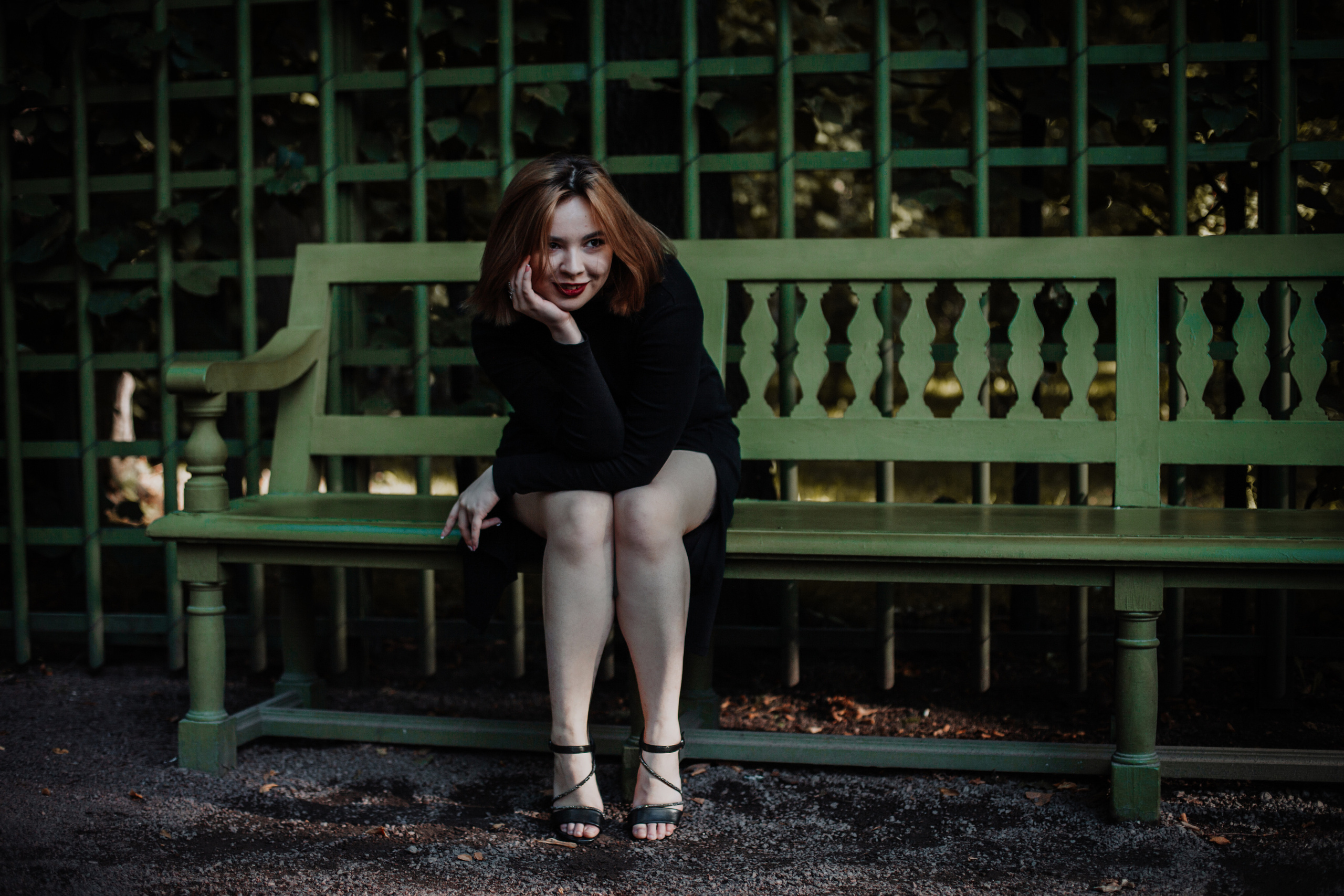 Summer Garden with Amina. Портретный фотограф в Санкт-Петербурге Алиса Гришина