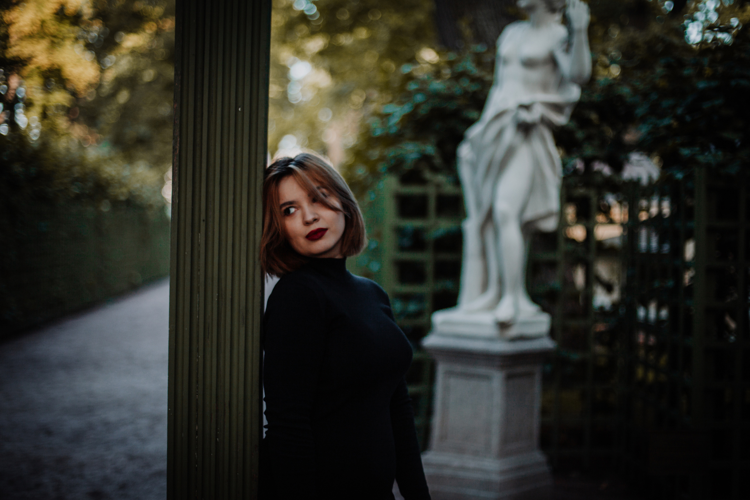 Summer Garden with Amina. Портретный фотограф в Санкт-Петербурге Алиса Гришина