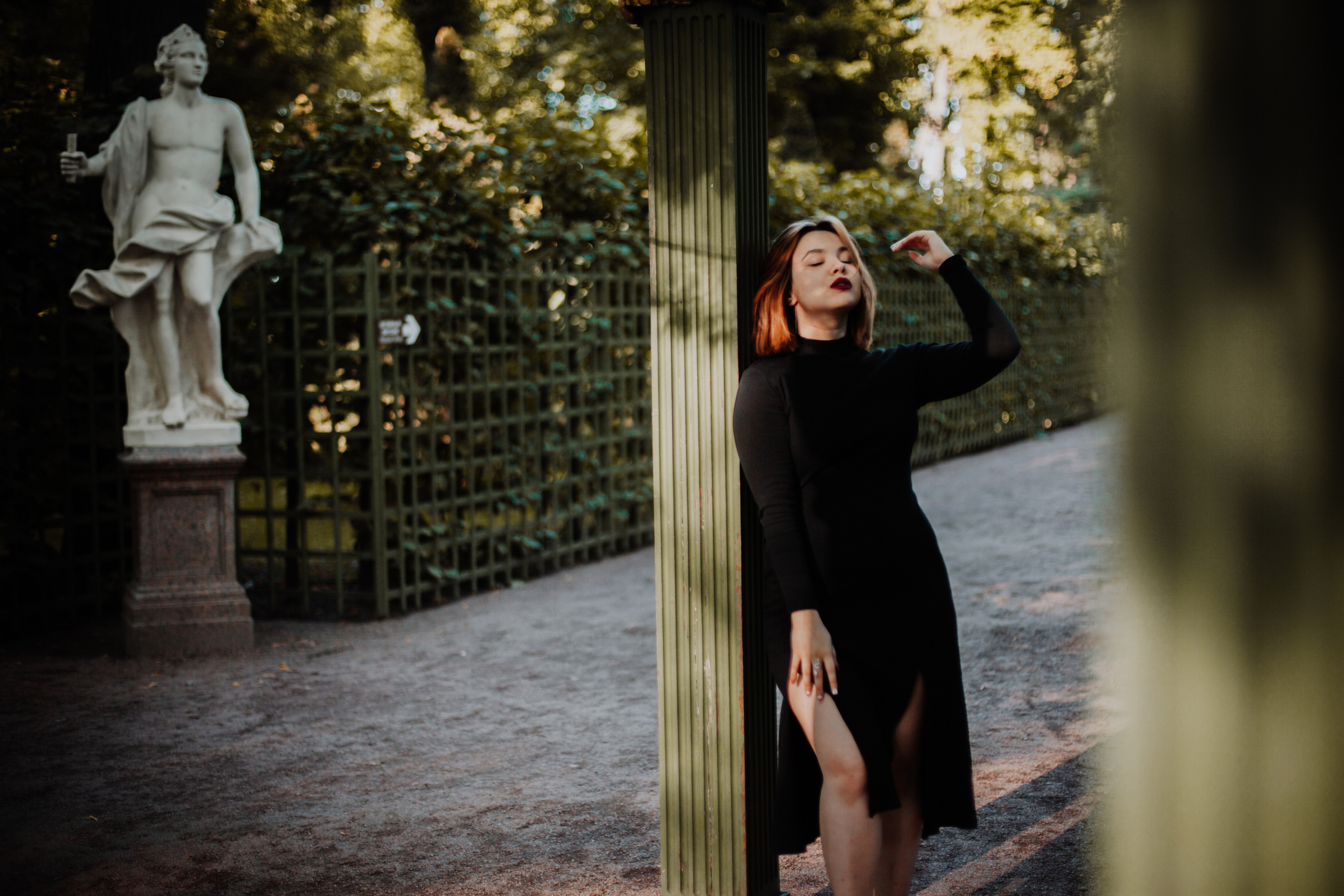 Summer Garden with Amina. Портретный фотограф в Санкт-Петербурге Алиса Гришина