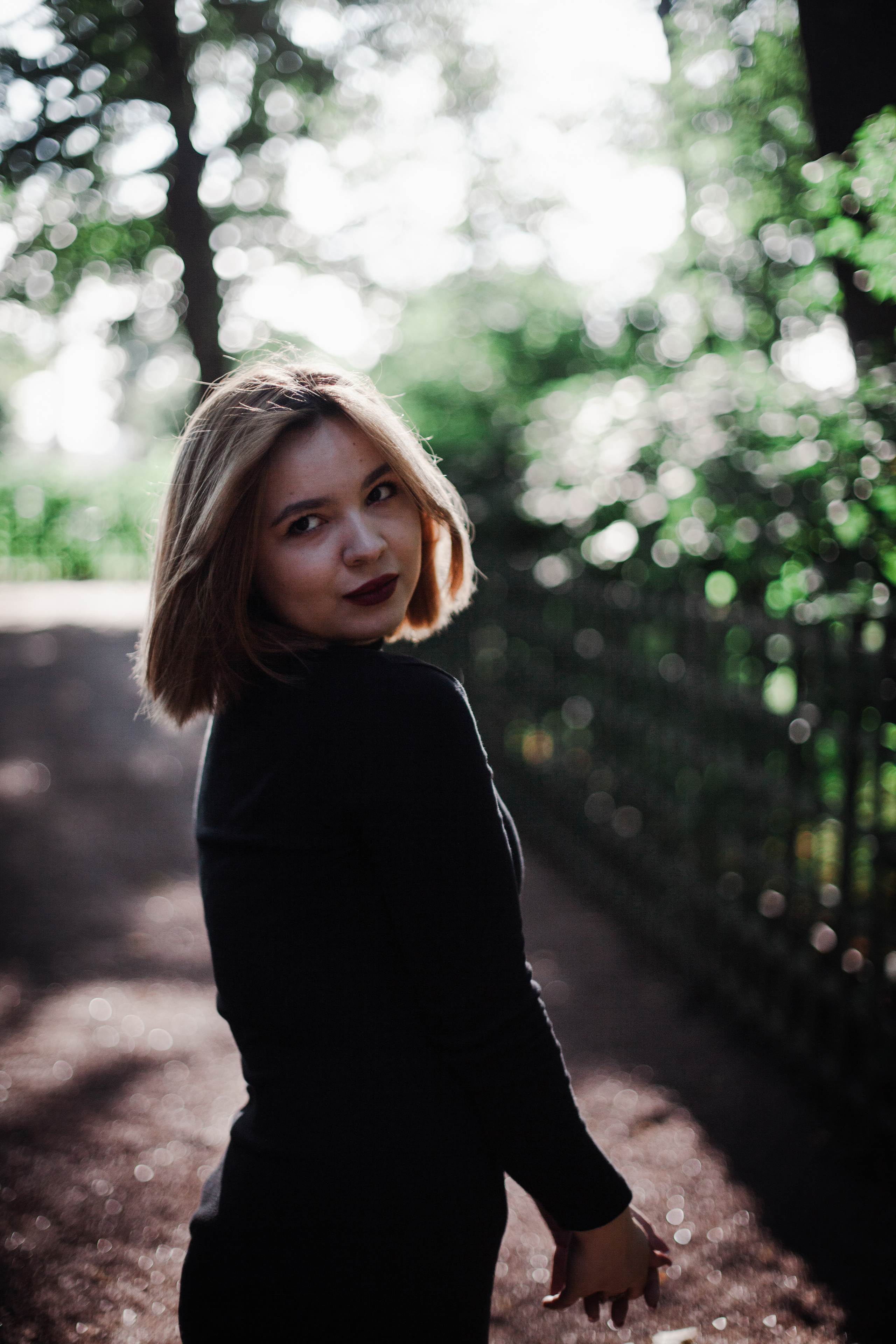 Summer Garden with Amina. Портретный фотограф в Санкт-Петербурге Алиса Гришина