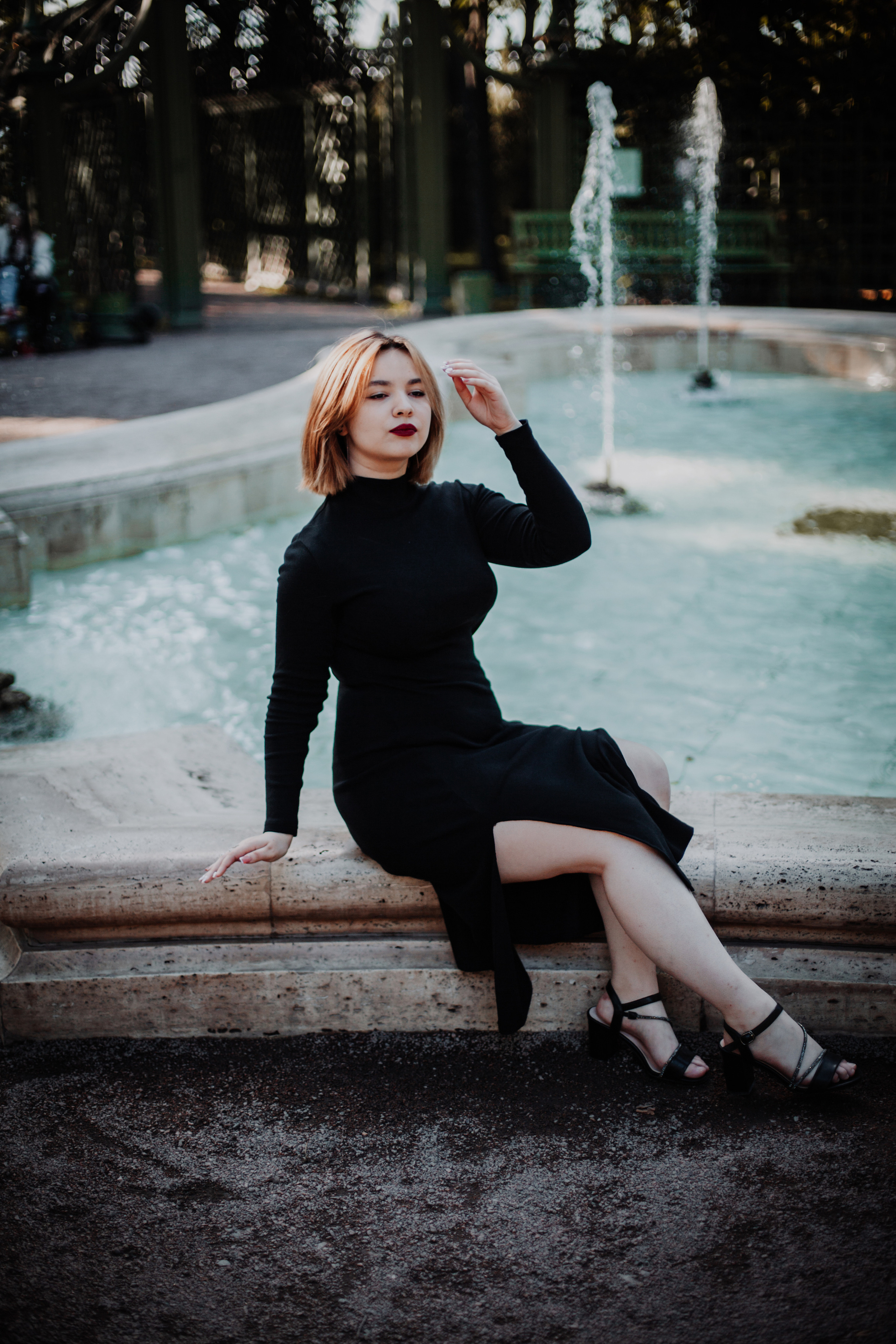 Summer Garden with Amina. Портретный фотограф в Санкт-Петербурге Алиса Гришина