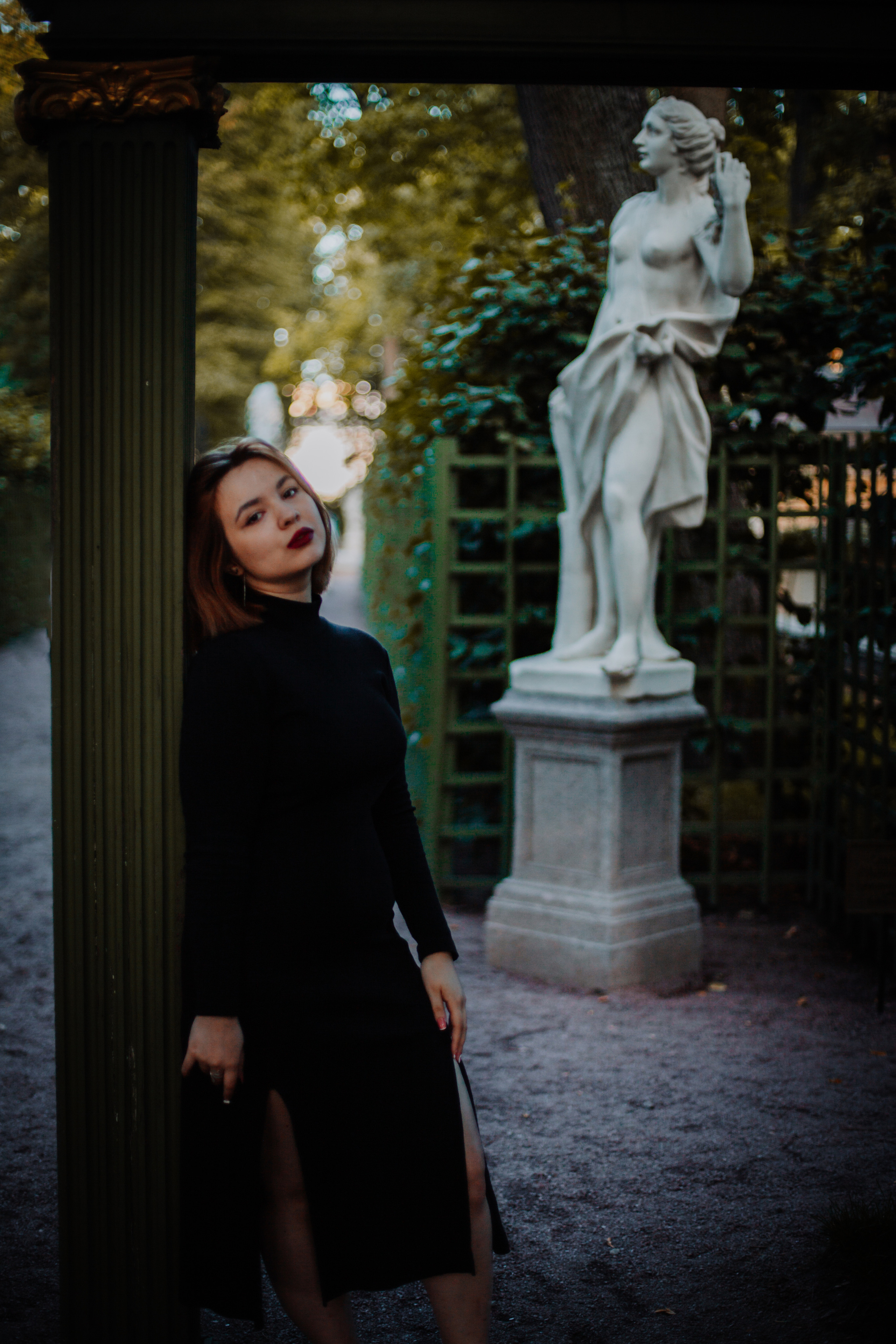 Summer Garden with Amina. Портретный фотограф в Санкт-Петербурге Алиса Гришина