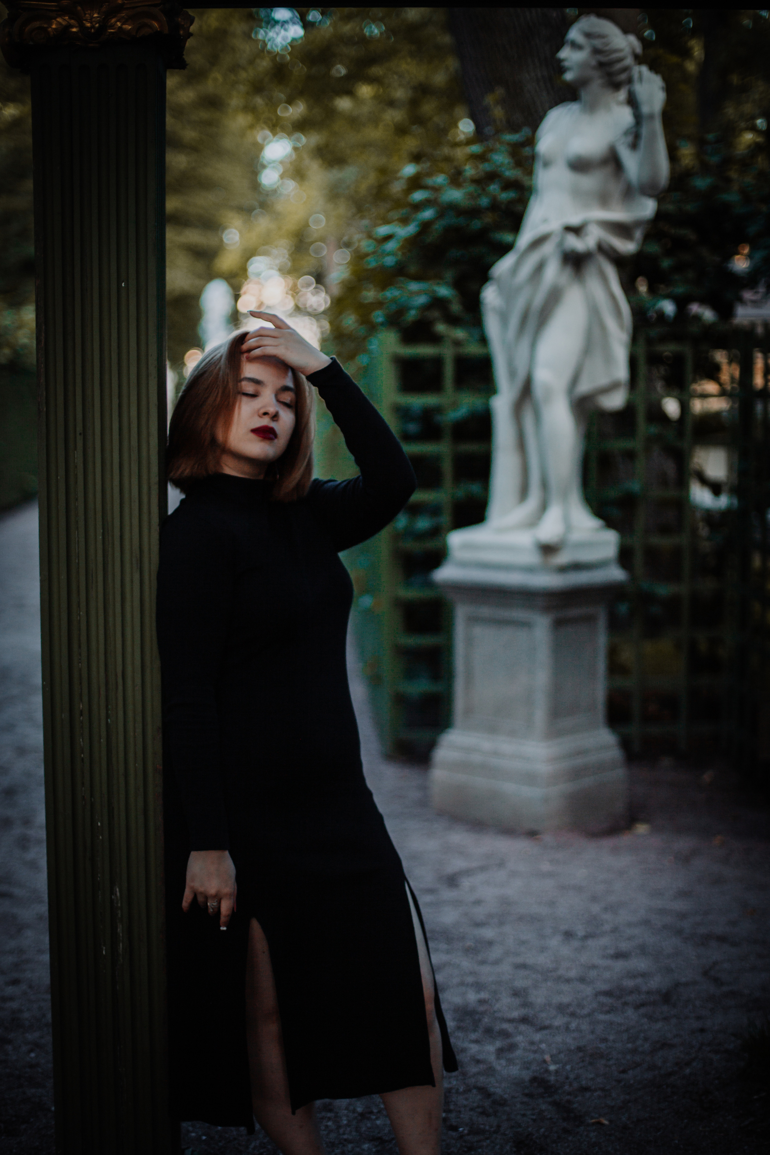 Summer Garden with Amina. Портретный фотограф в Санкт-Петербурге Алиса Гришина