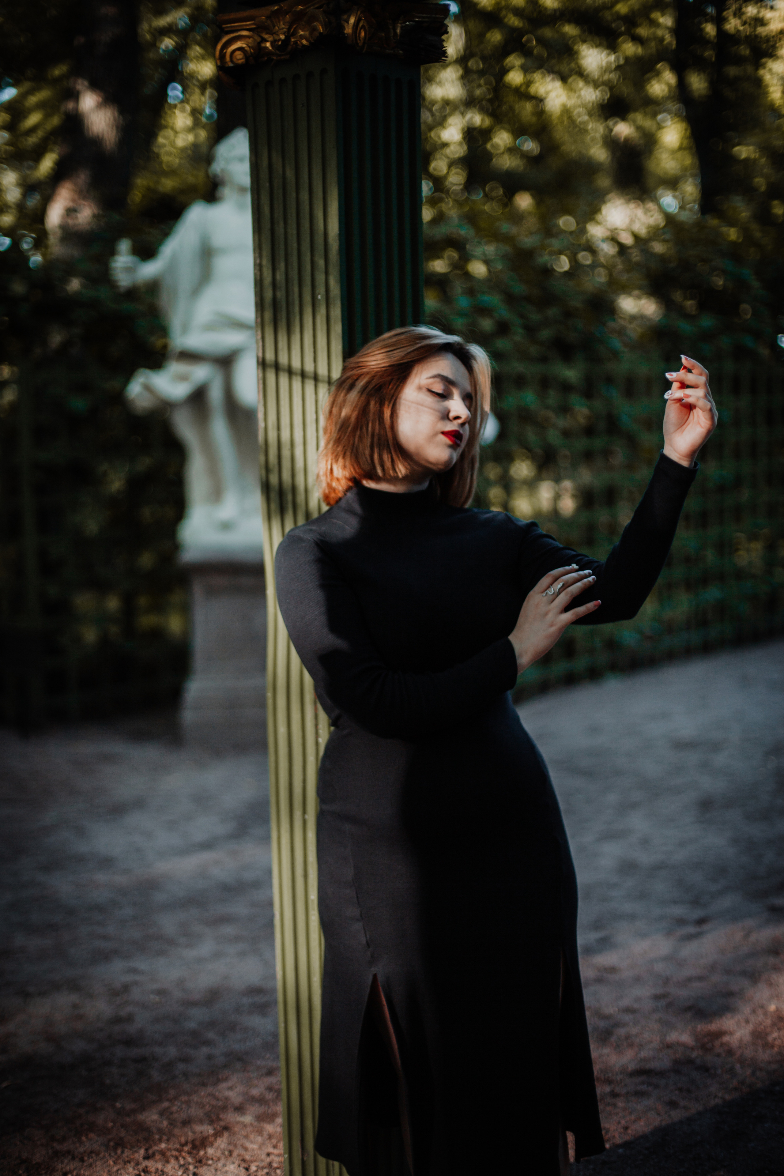 Summer Garden with Amina. Портретный фотограф в Санкт-Петербурге Алиса Гришина