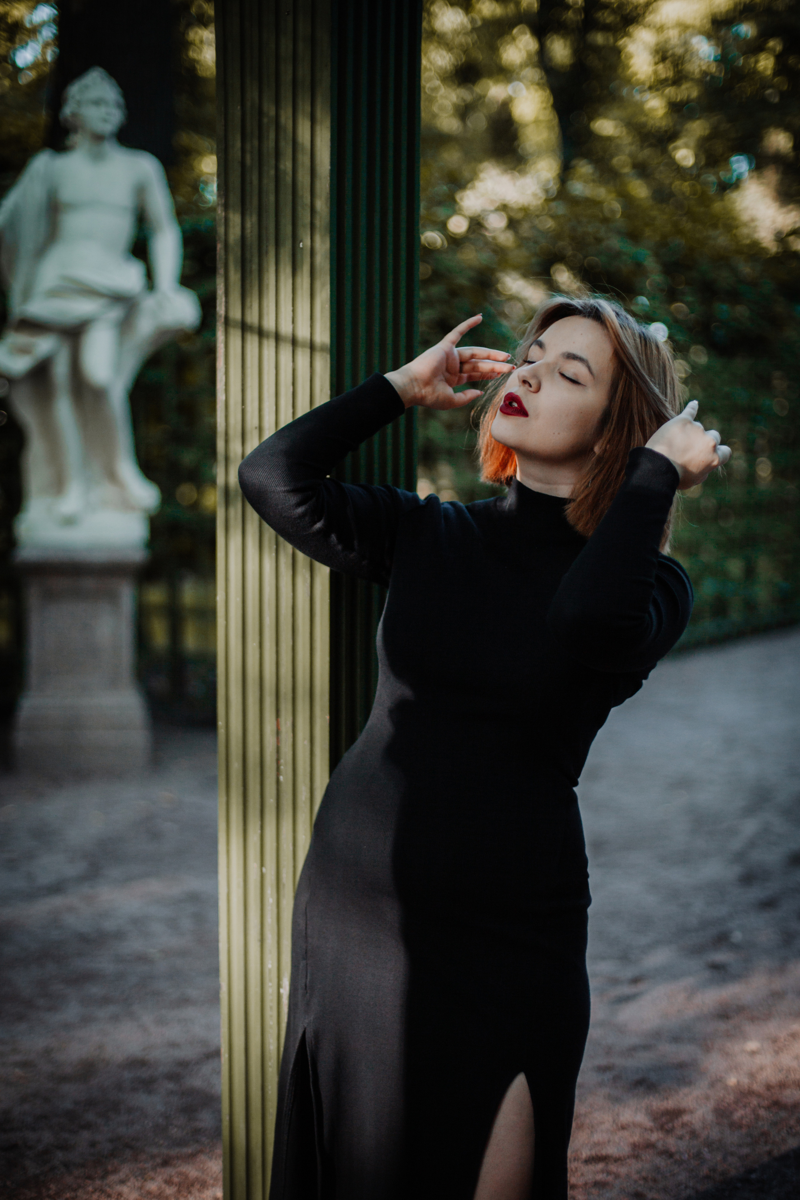 Summer Garden with Amina. Портретный фотограф в Санкт-Петербурге Алиса Гришина