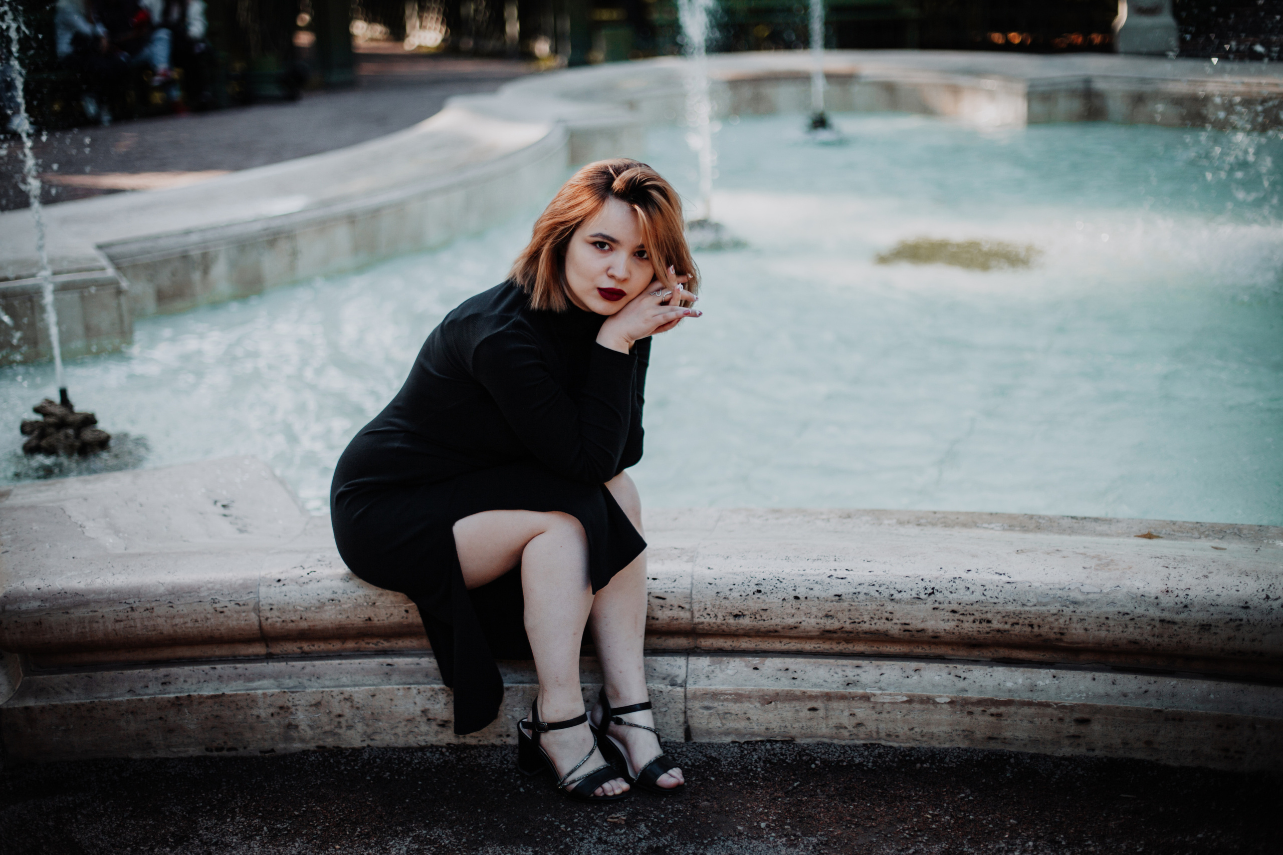 Summer Garden with Amina. Портретный фотограф в Санкт-Петербурге Алиса Гришина