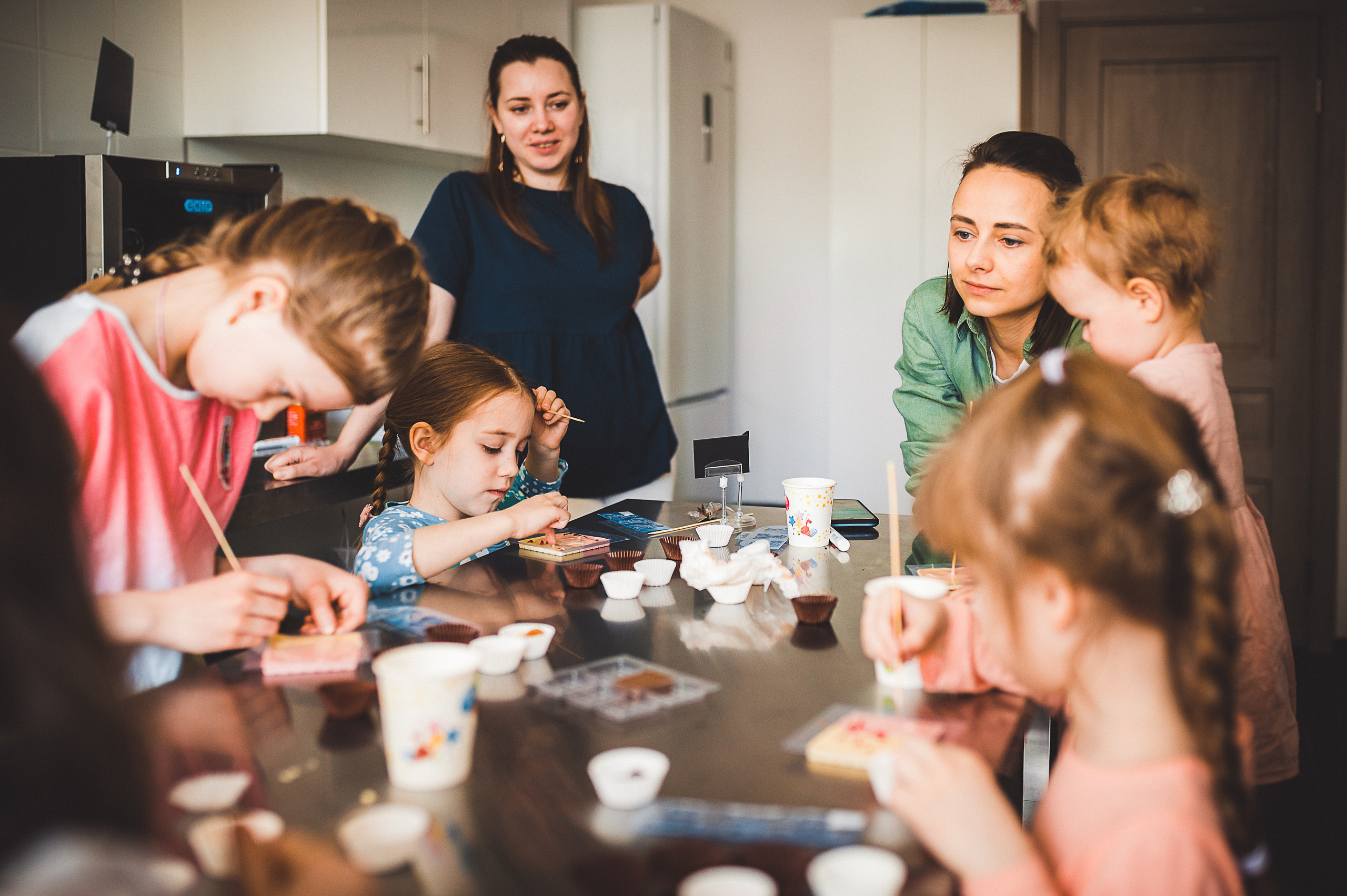 Мастер-класс детский — шоколад своими руками. Семейный фотограф Рузанна Храмкова