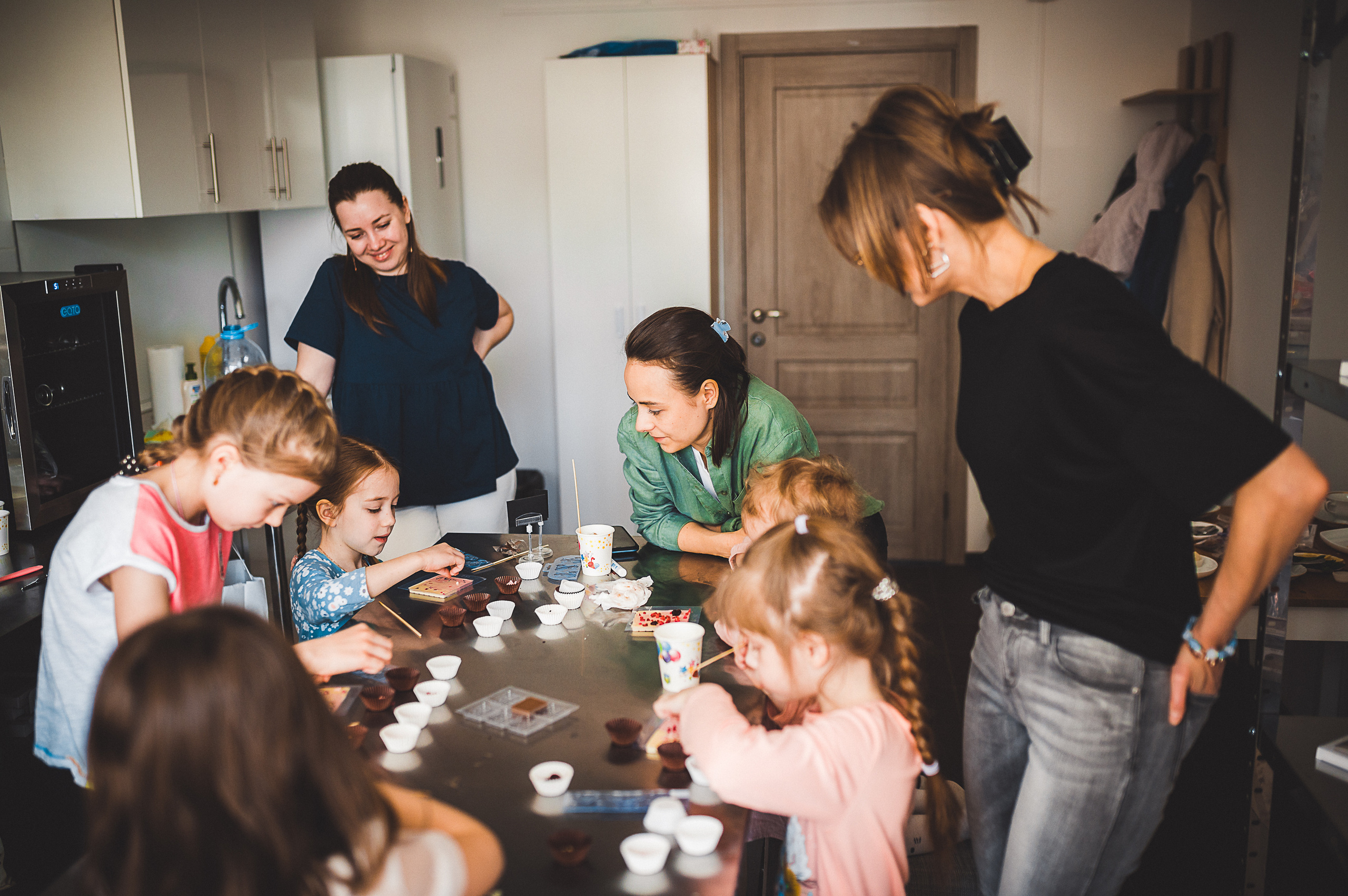 Мастер-класс детский — шоколад своими руками. Семейный фотограф Рузанна Храмкова