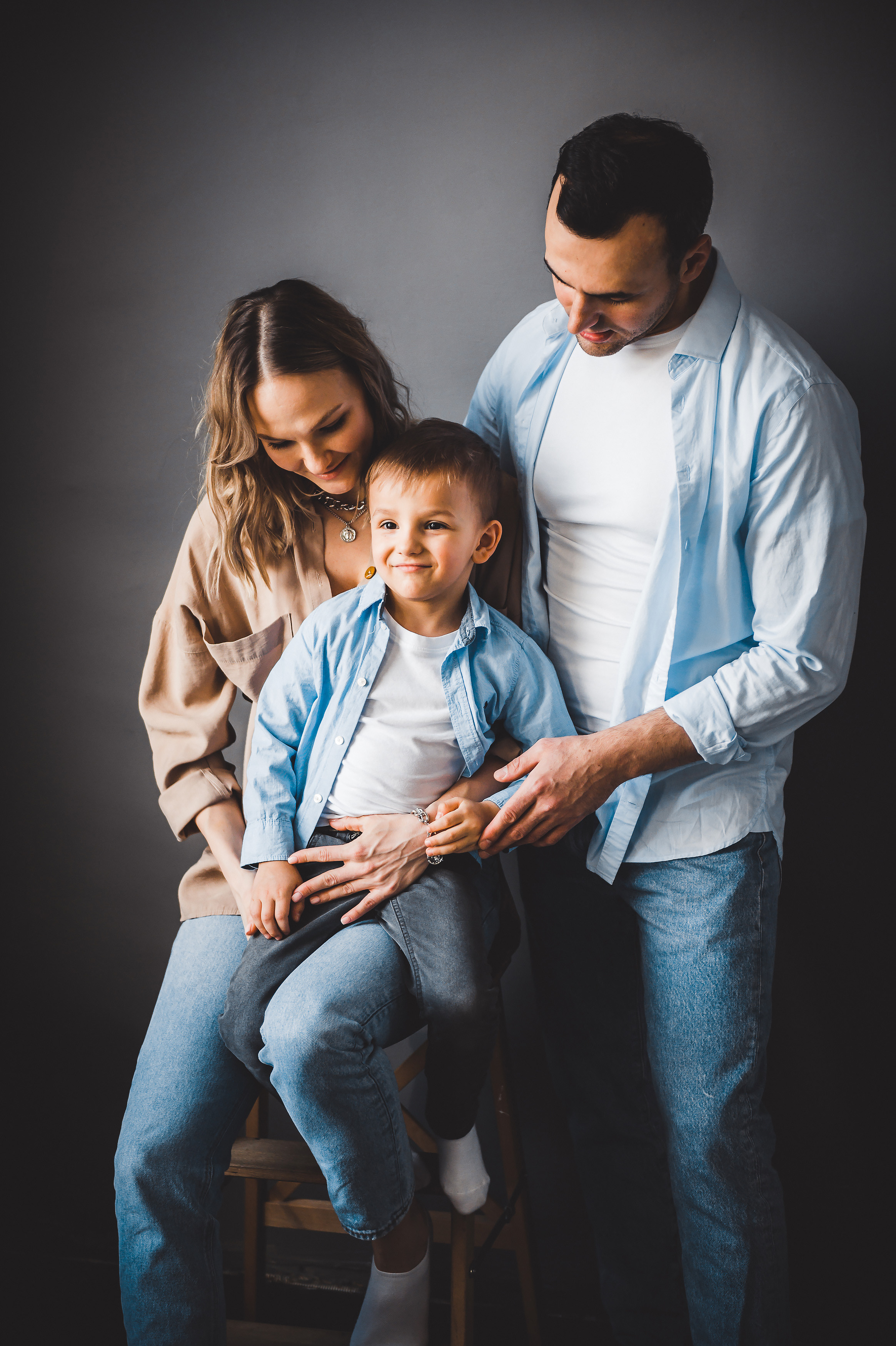 СЕМЕЙНАЯ В СТУДИИ. Семейный фотограф Рузанна Храмкова