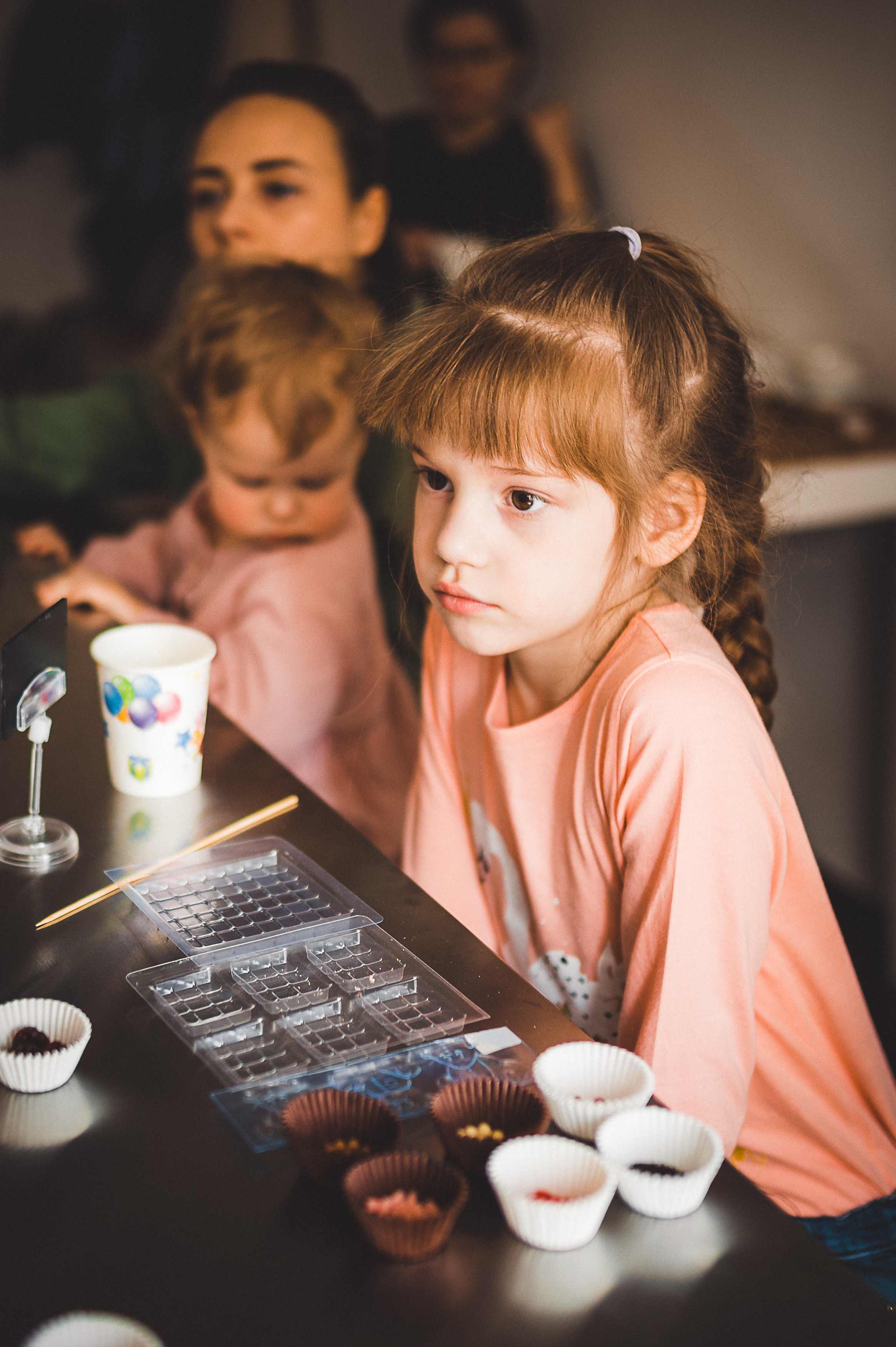 Мастер-класс детский — шоколад своими руками. Семейный фотограф Рузанна Храмкова