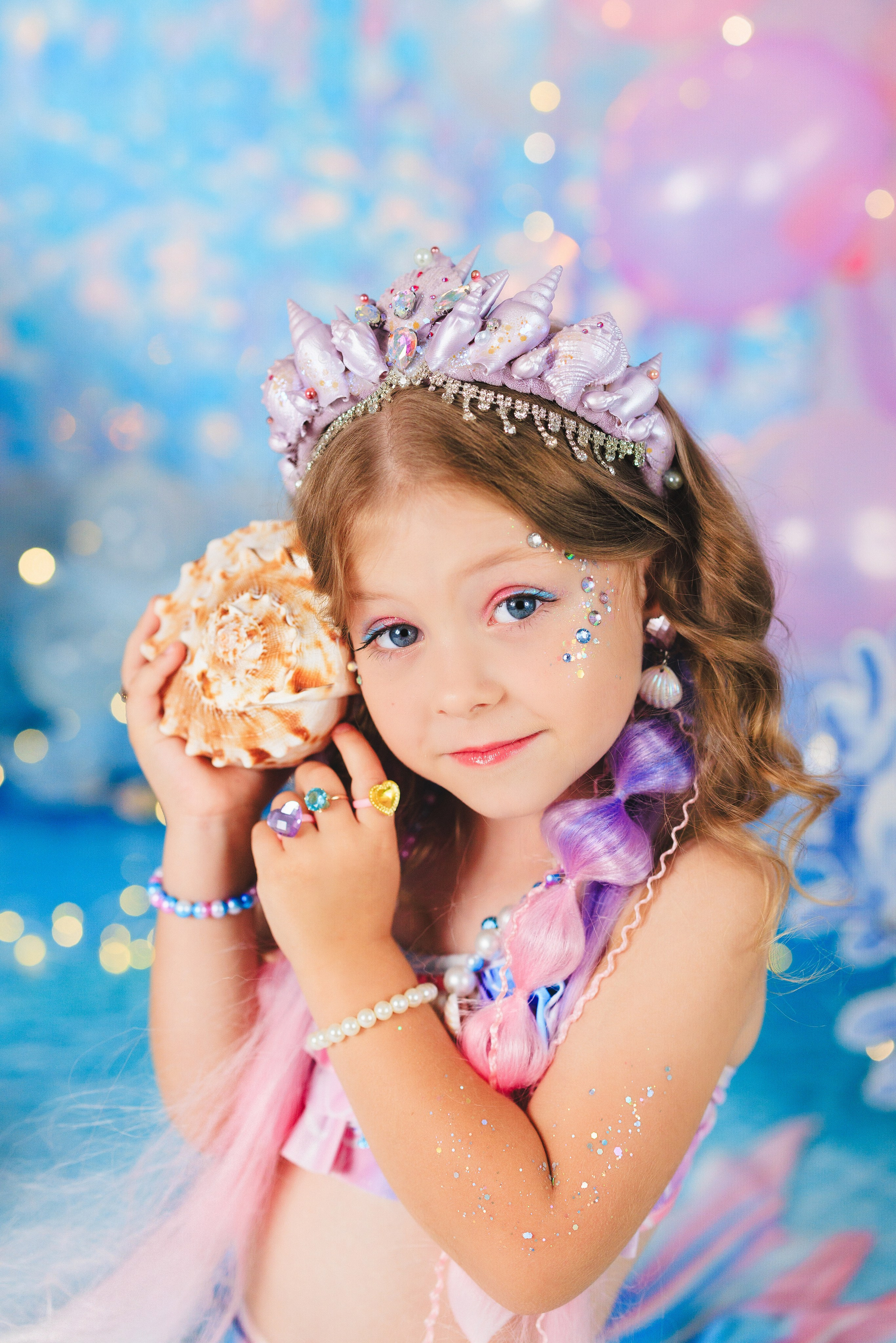 Детская фотосессия в образе «РУСАЛОЧКА», город Краснодар. Семейный и детский фотограф в Краснодаре Анна Трашкова