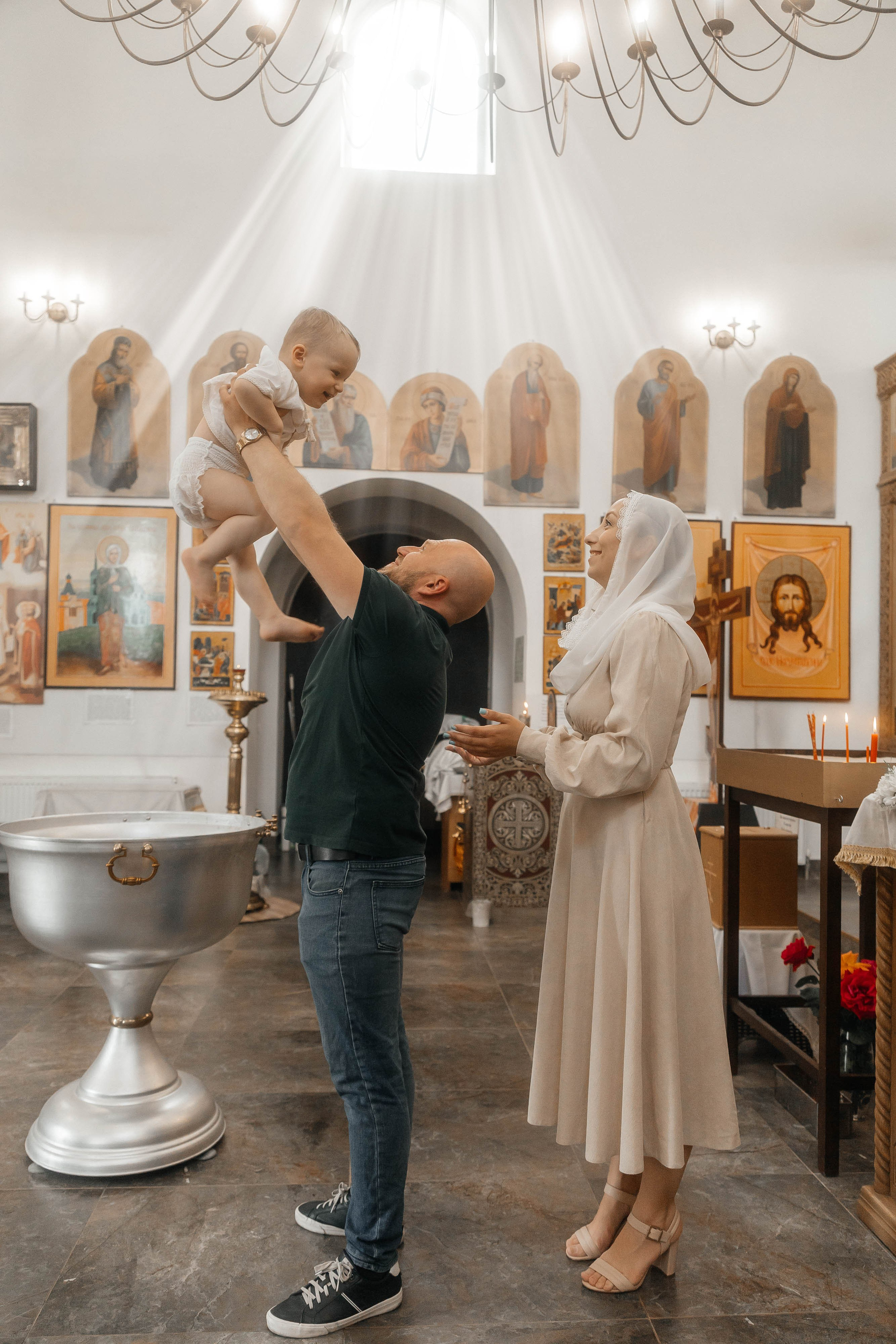 Крещение Максима. Фотограф Дарья Полякова