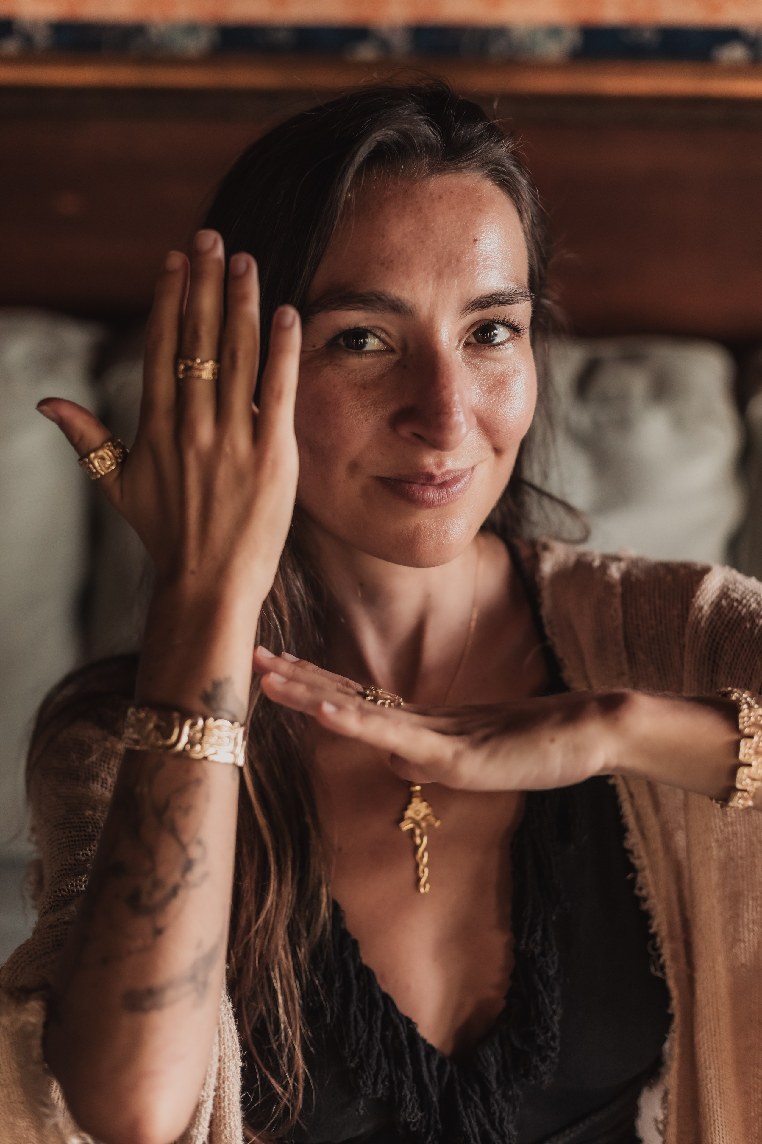 Pao and her collection. Mariam Bagdasaryan