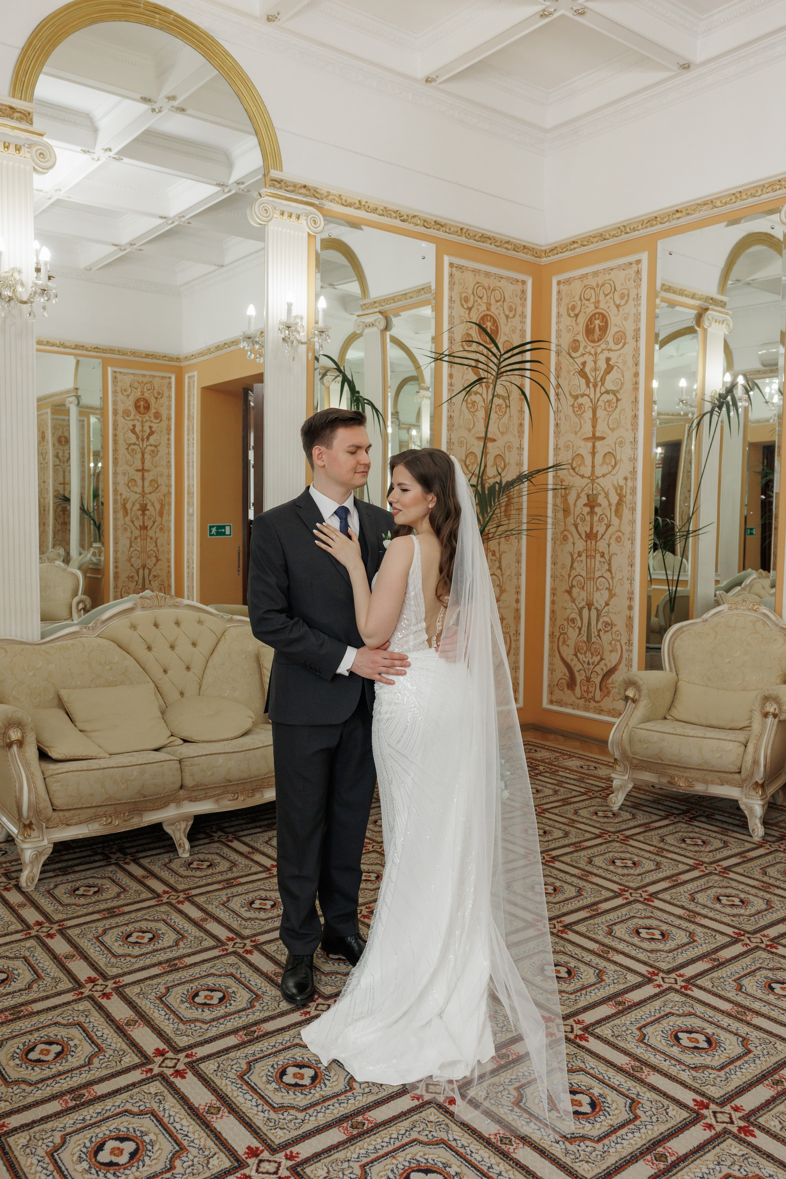 Даша и Дима, Грибоедовский ЗАГС. Свадебный и репортажный фотограф (Москва, Королев и другие)