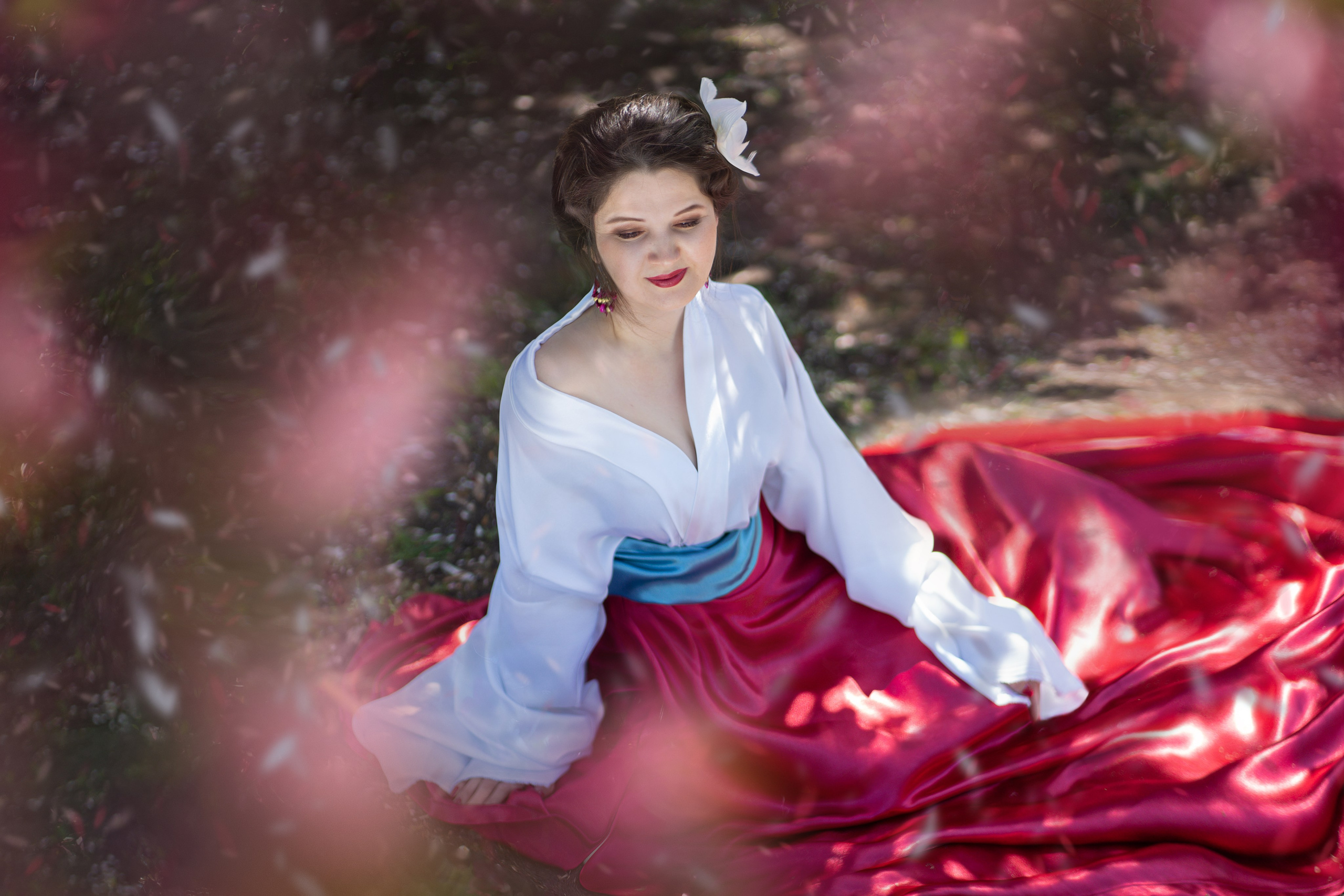 Песня Сакуры. Профессиональный ретушер Алия Султанова