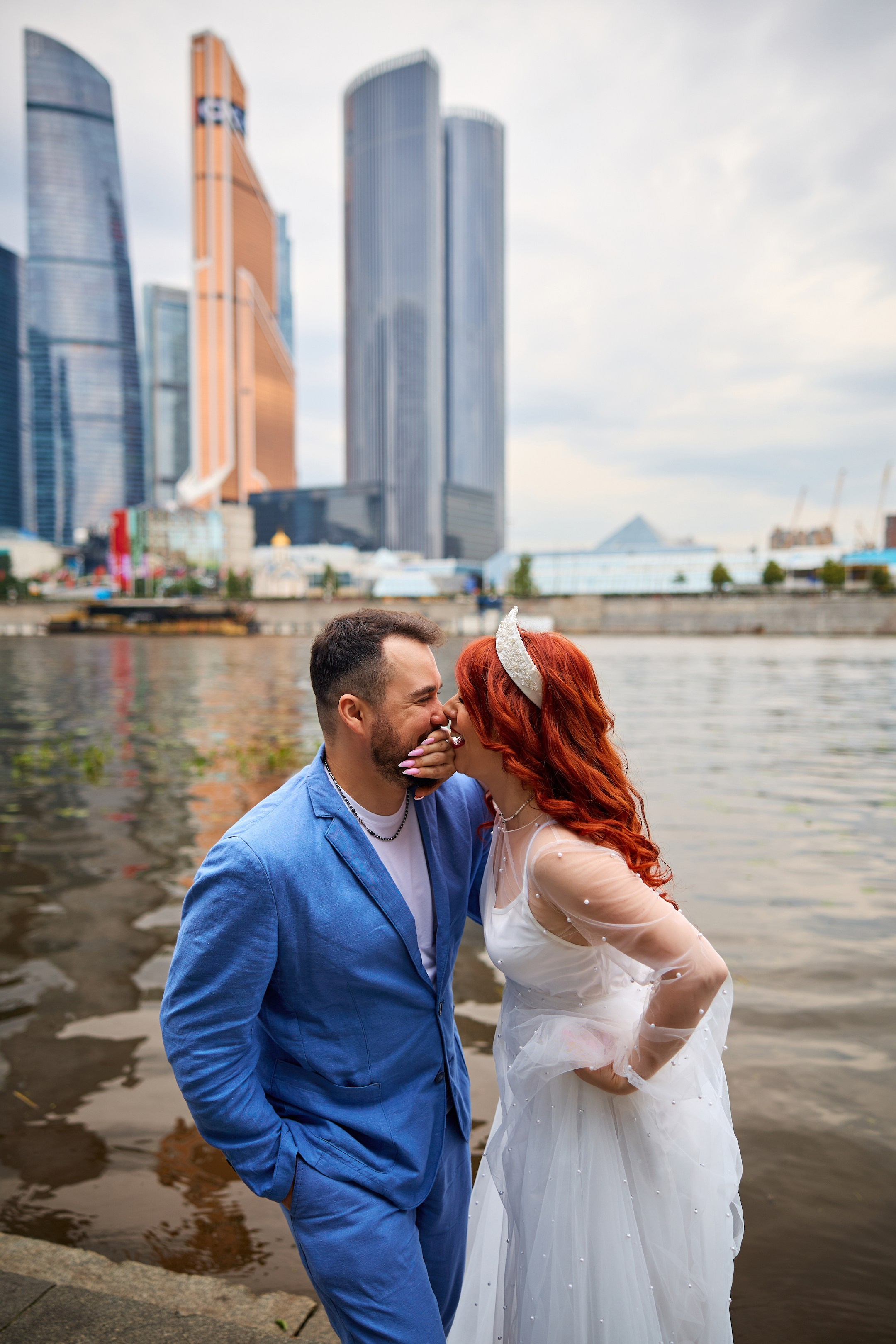 Свадебная фотосессия летом. Свадебный фотограф Сергей Колбинский