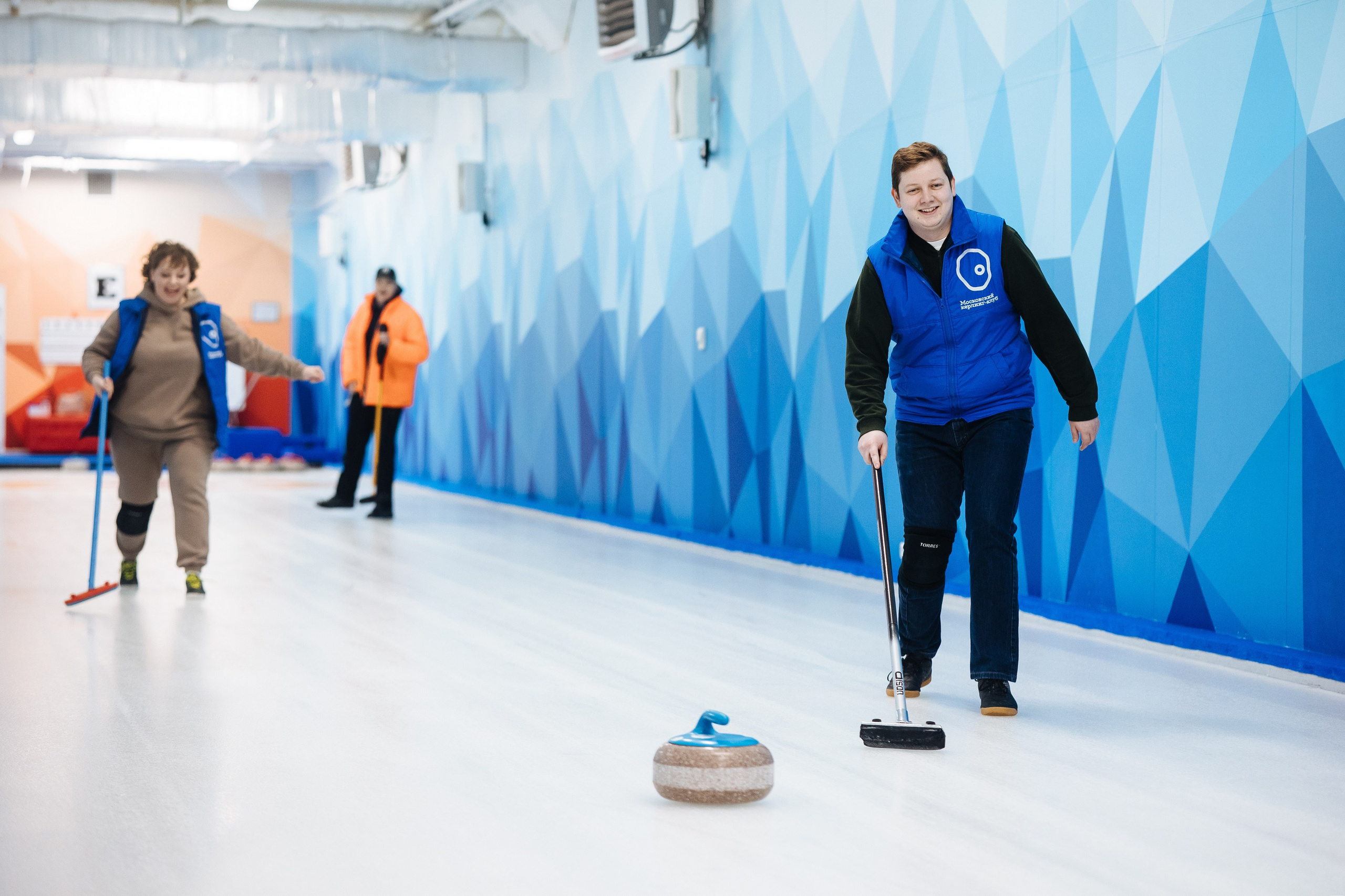 Корпоратив в кёрлинге. Свадебный и семейный фотограф Екатерина Иванова