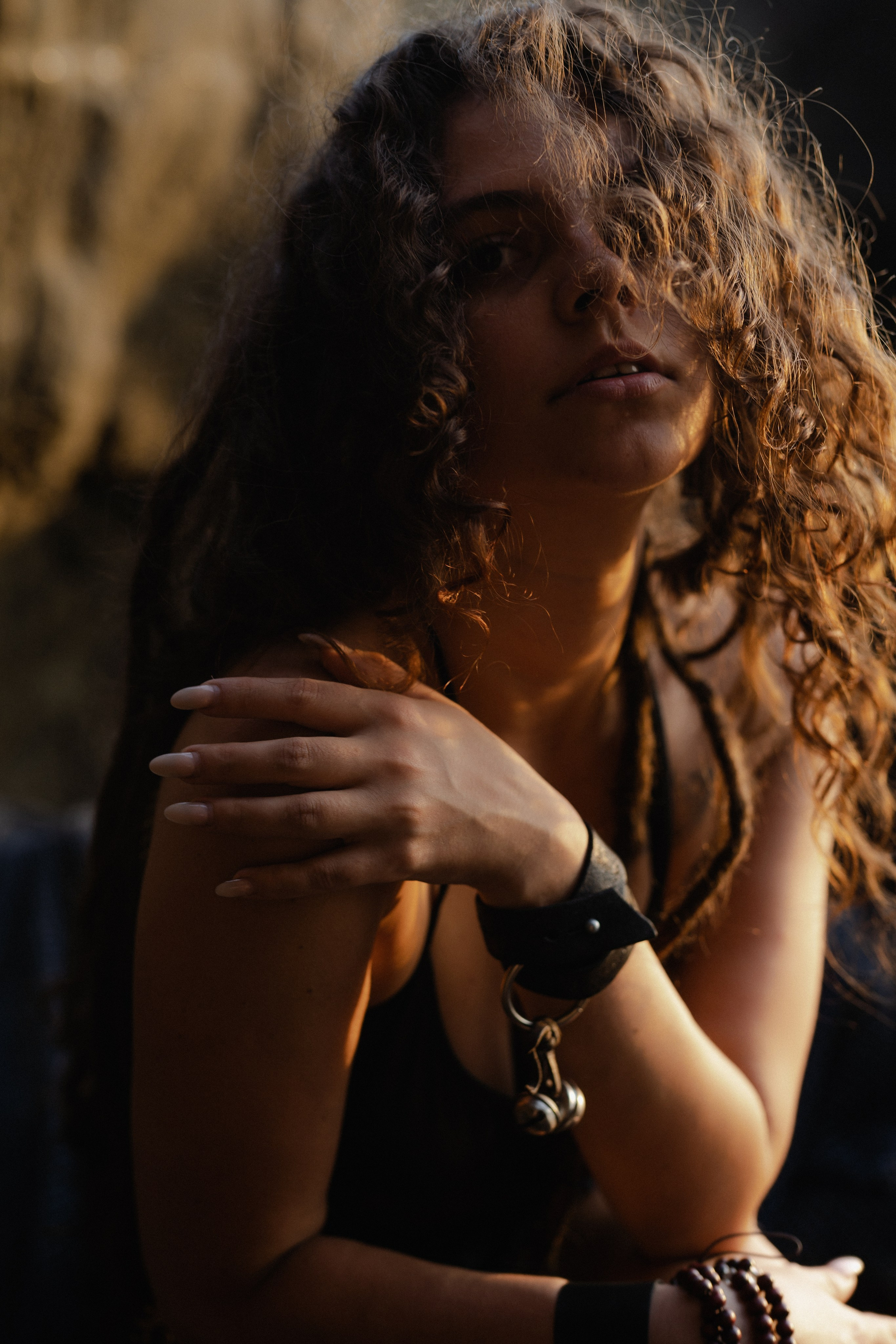 Ксения и море. Фотограф Аля Овчарова