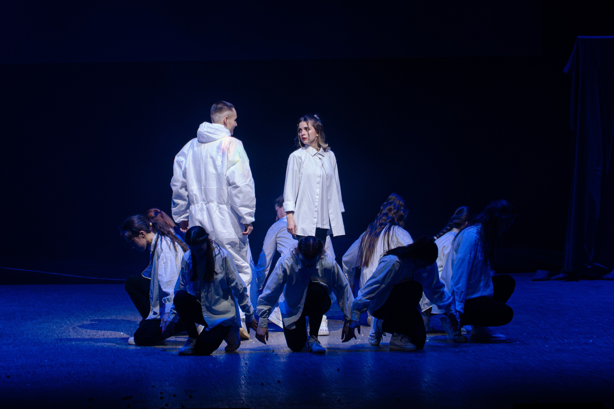 Пластический перфоманс «ХИП-ХОП Классика» Творческой Мастерской Игоря Пожидаева. Портретный и репортажный фотограф в Воронеже: Анастасия Пузикова