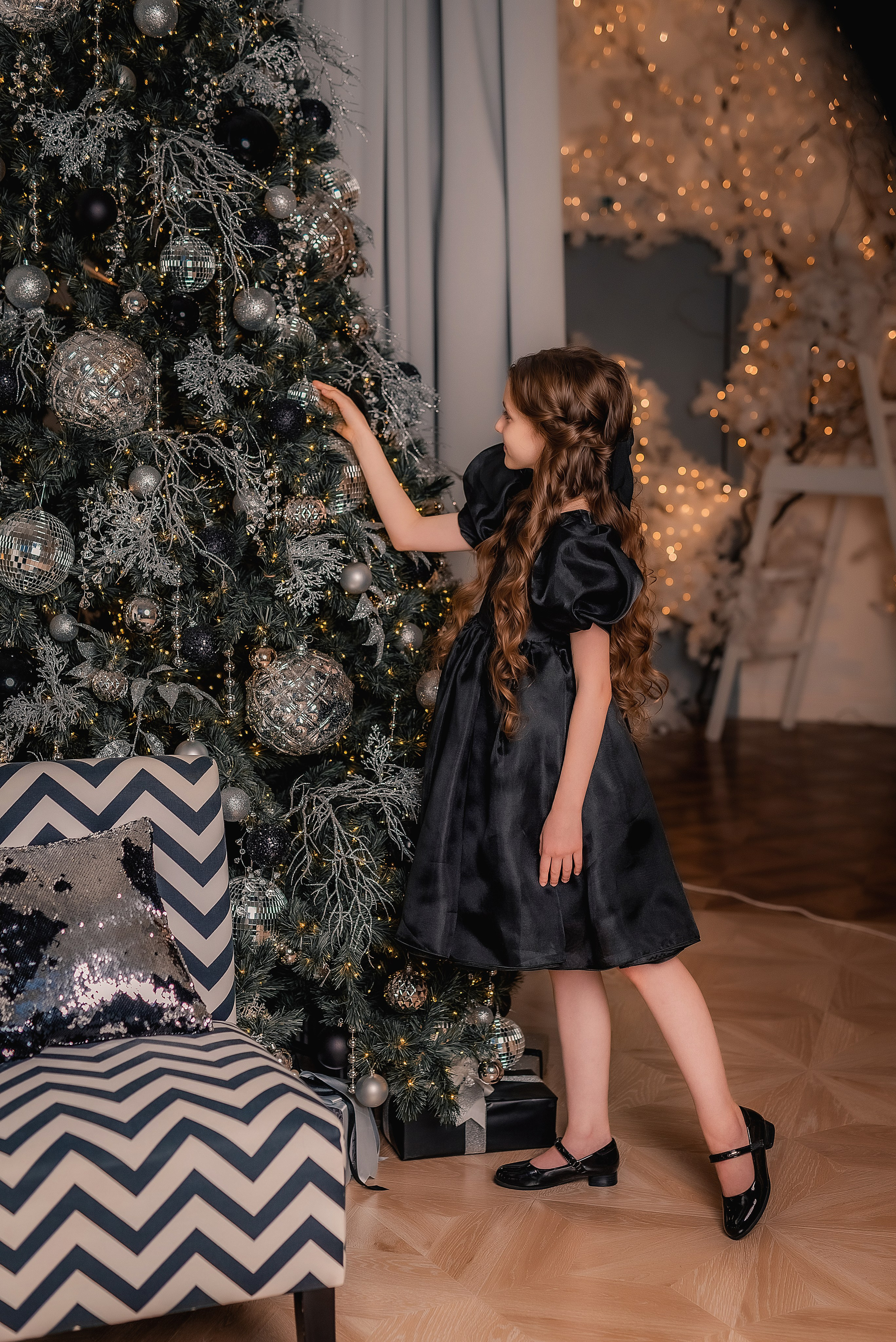 Новогодняя фотосессия для Алины. Семейный, детский фотограф в Воронеже Анна Никитина