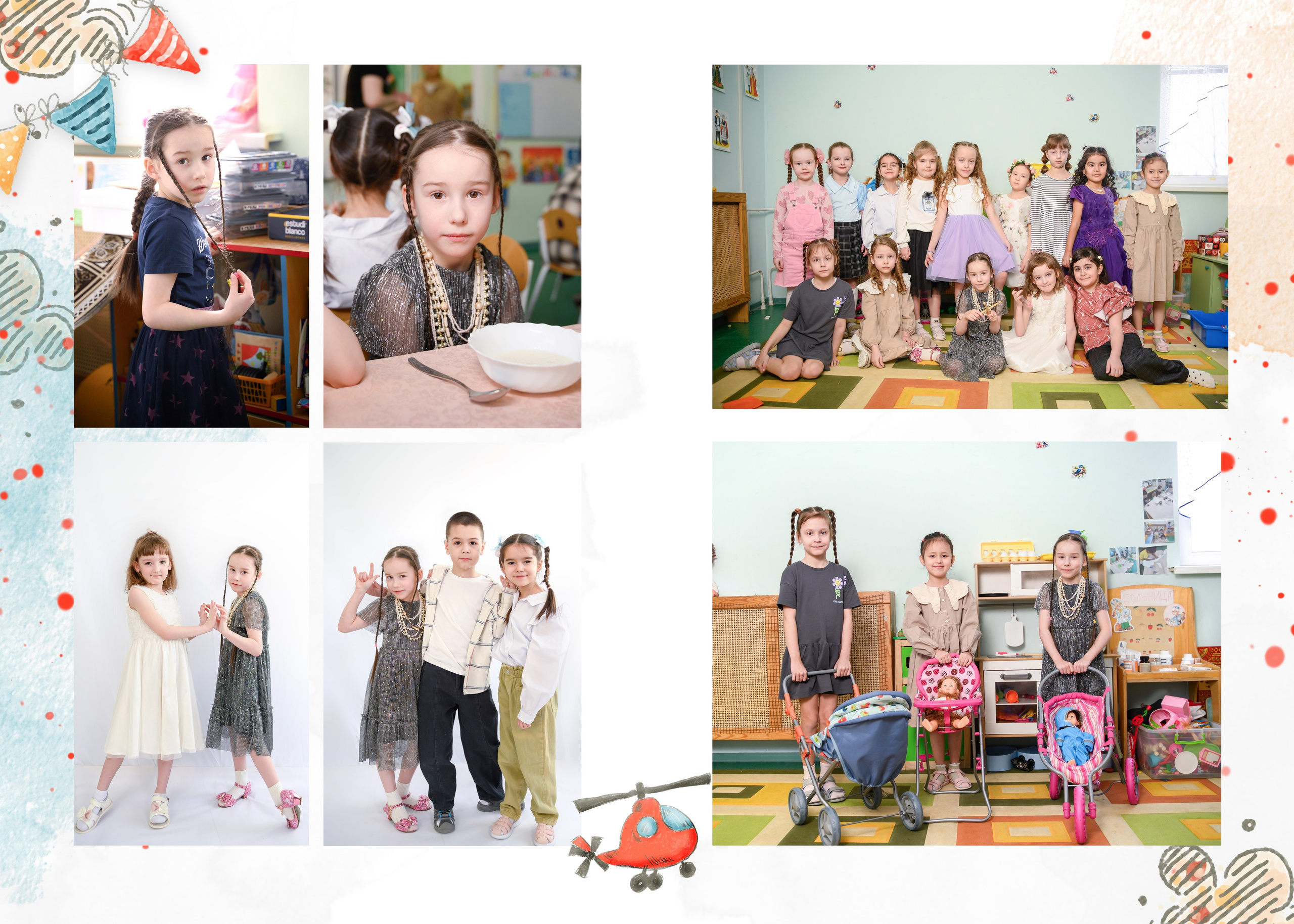 Выпускной альбом гр «Василёк» сад№ 3. Фотограф новорожденных, семейный детский в Тюмени Татьяна Морозова
