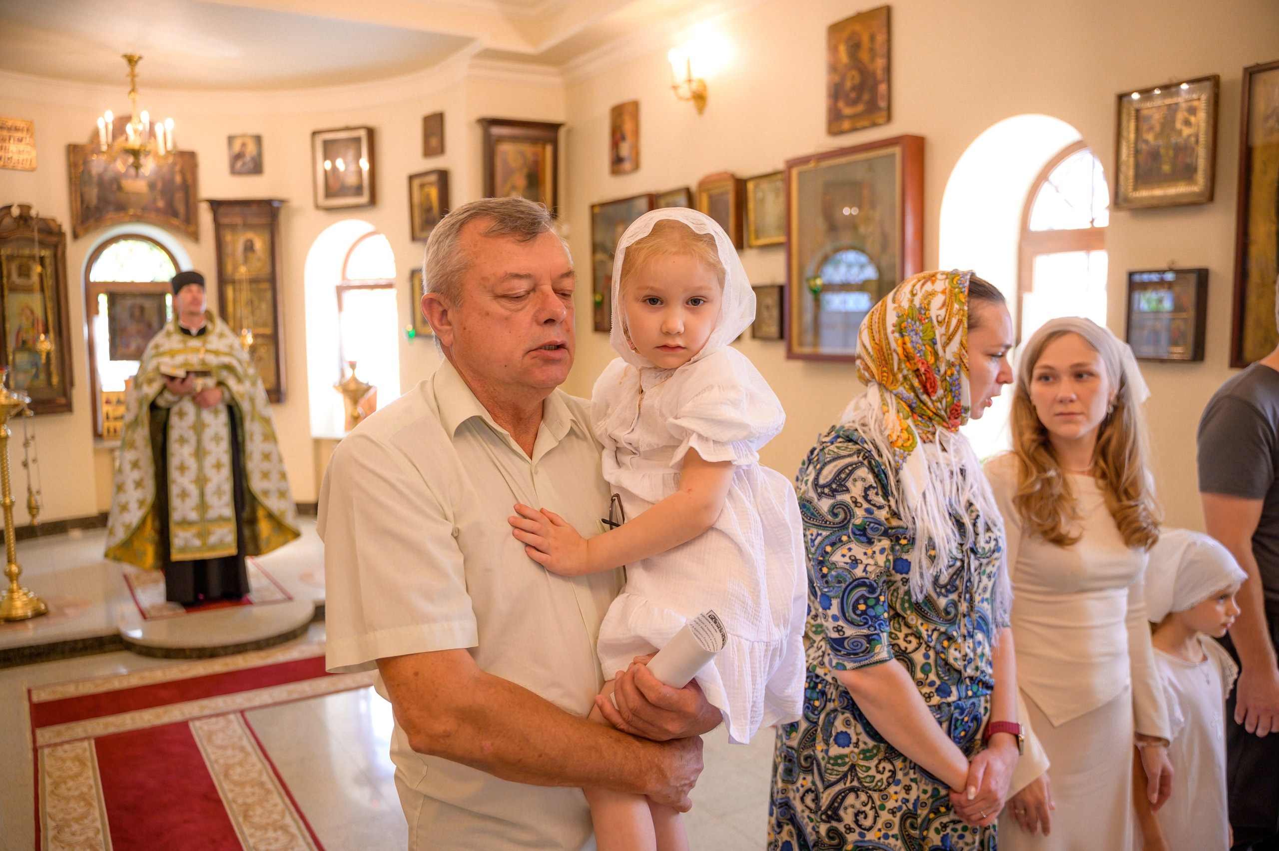 Крещение. Фотограф новорожденных, семейный детский в Тюмени Татьяна Морозова