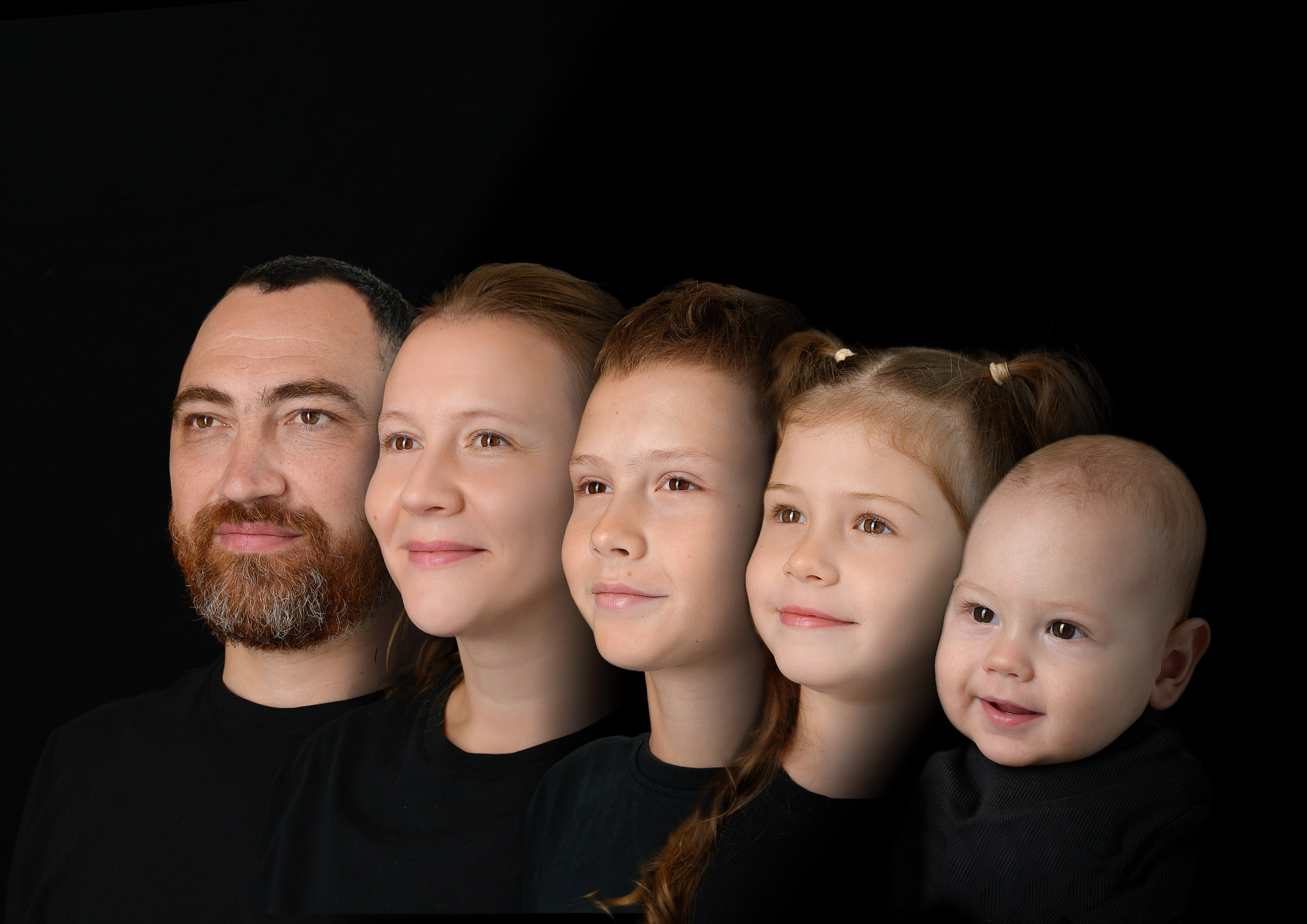 Портрет поколений. Фотограф новорожденных, семейный детский в Тюмени Татьяна Морозова