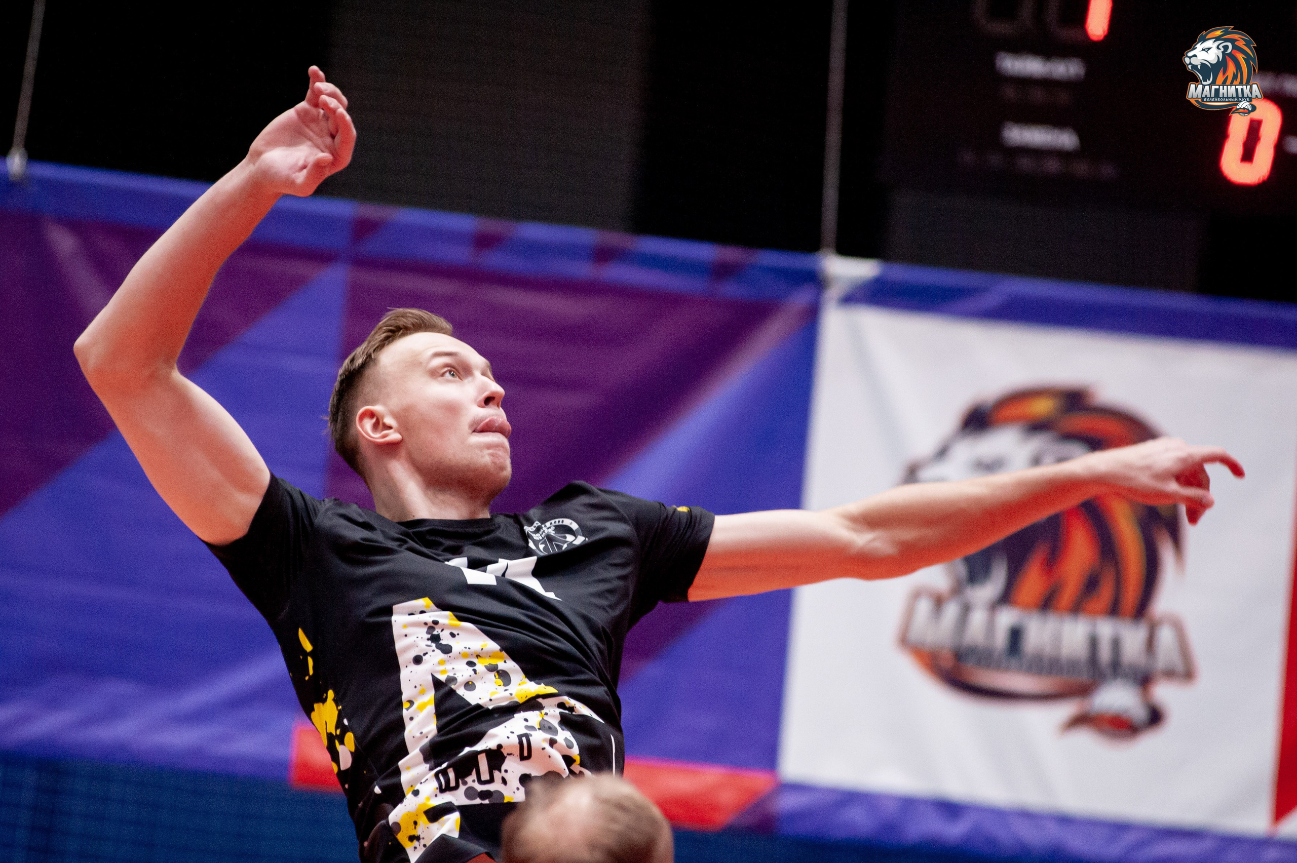 Чемпионат России по волейболу. Высшая лига А. Магнитка — Локомотив-Изумруд. Фотограф Магнитогорск Данил Семенов