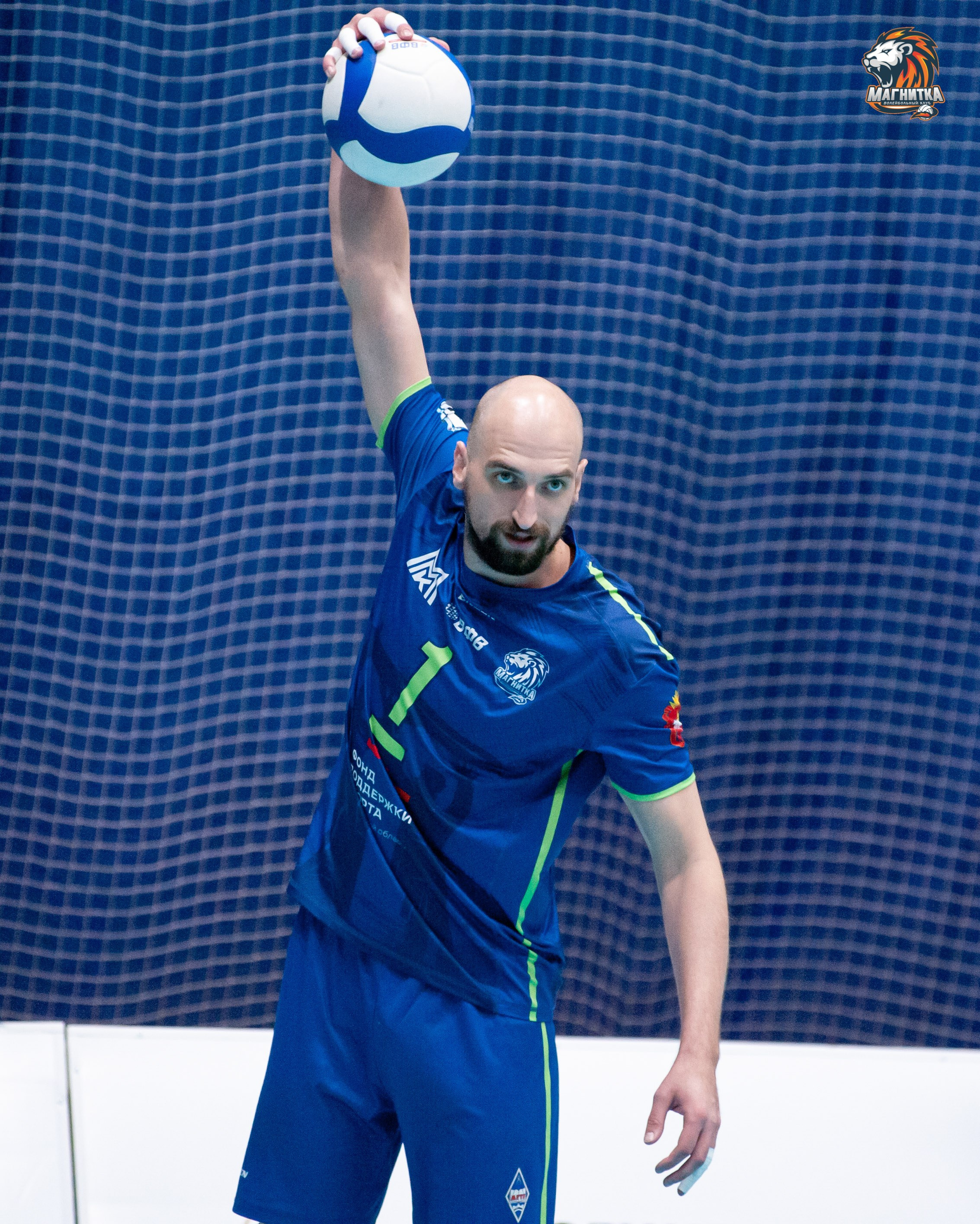 Чемпионат России по волейболу. Высшая лига А. Магнитка — Локомотив-Изумруд. Фотограф Магнитогорск Данил Семенов