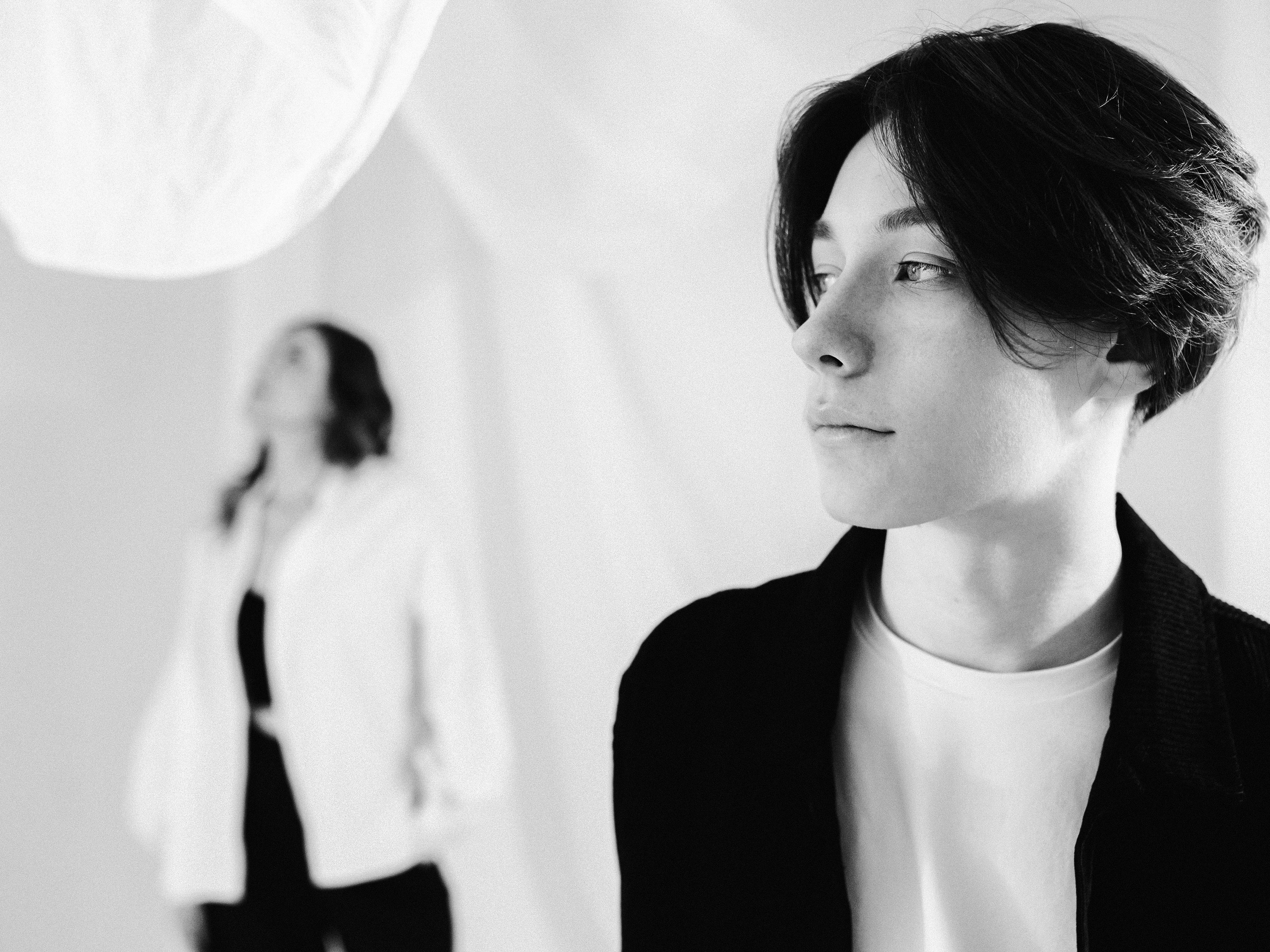 Портрет подростка на фотосессии с мамой в Москве