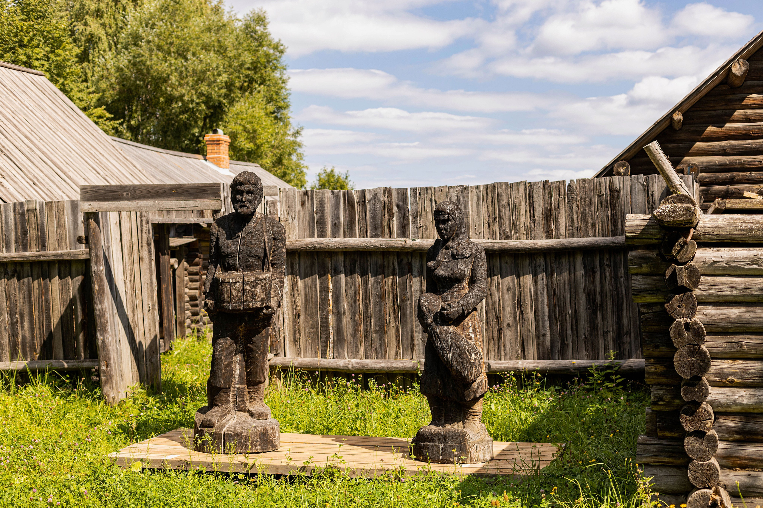 Фотосессия с Екатериной Анисимовой в Ибресинском этнографическом музее. Портретный и репортажный фотограф в Чебоксарах Андриян Чаркин
