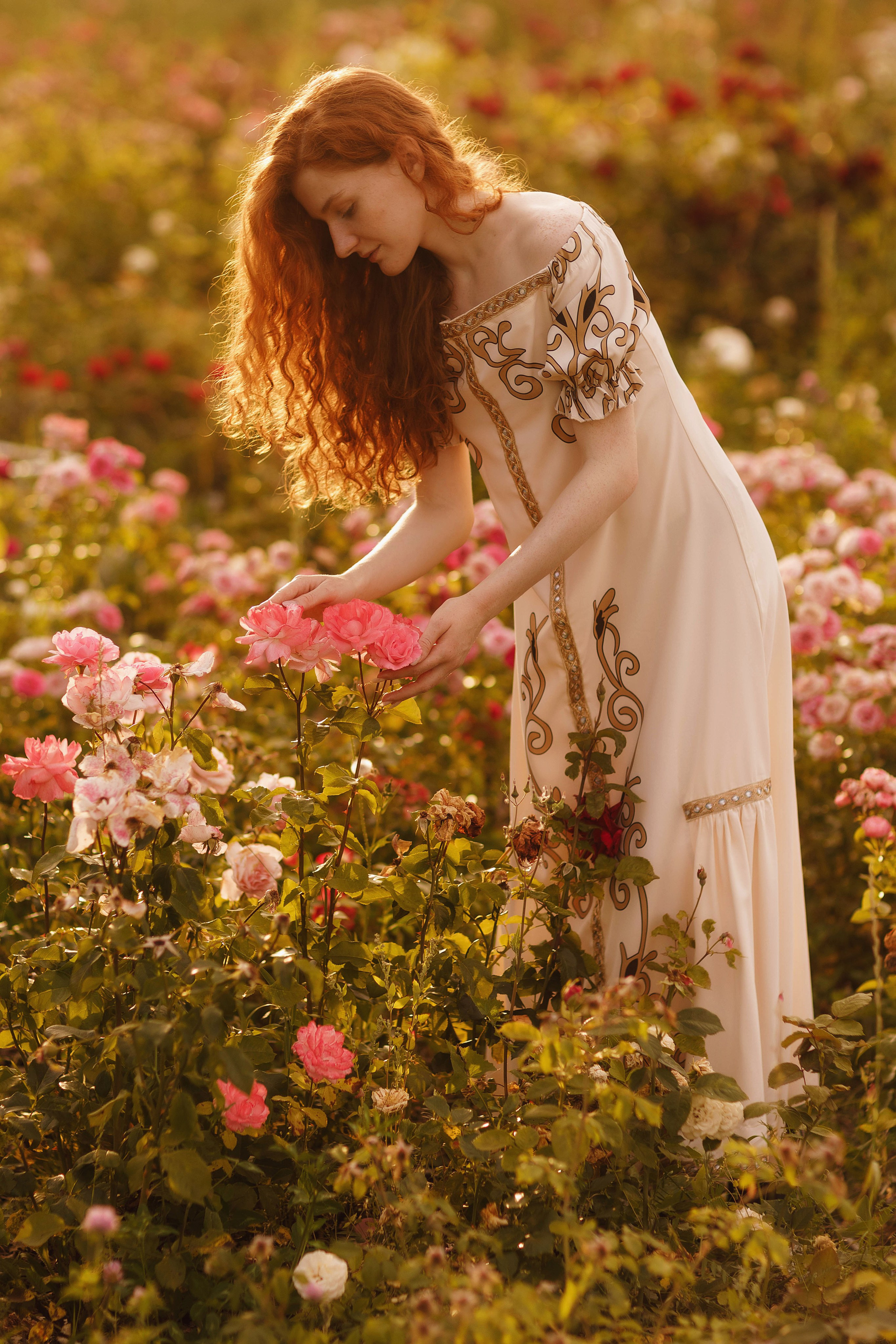 Фотосессия на заливе с Татой в платье от Ирины Павловой. Портретный и репортажный фотограф в Чебоксарах Андриян Чаркин