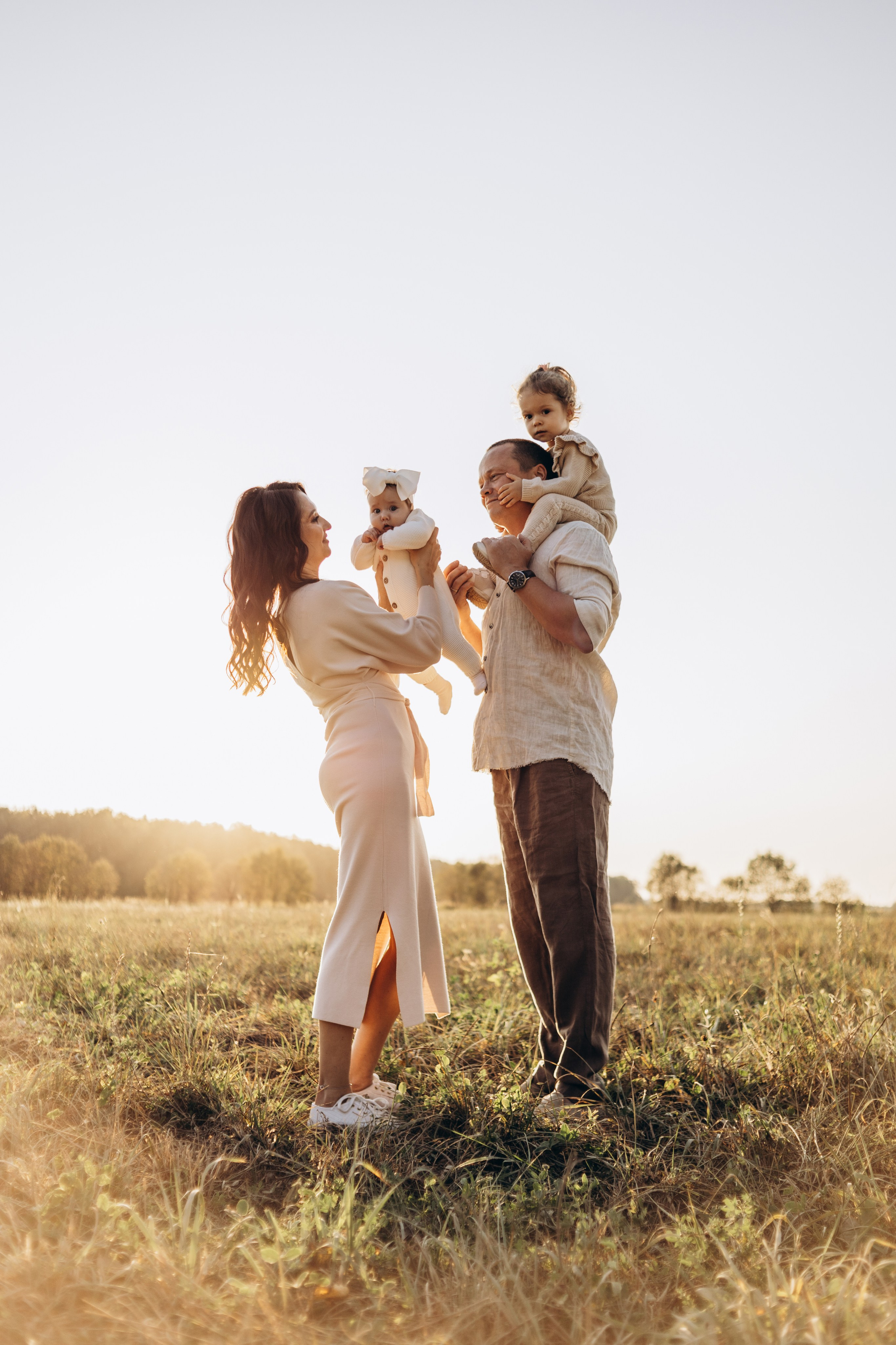 Дмитрий, Елена, Ангелина и Катюша. Фотограф В Москве и Подольске Лена Иванова