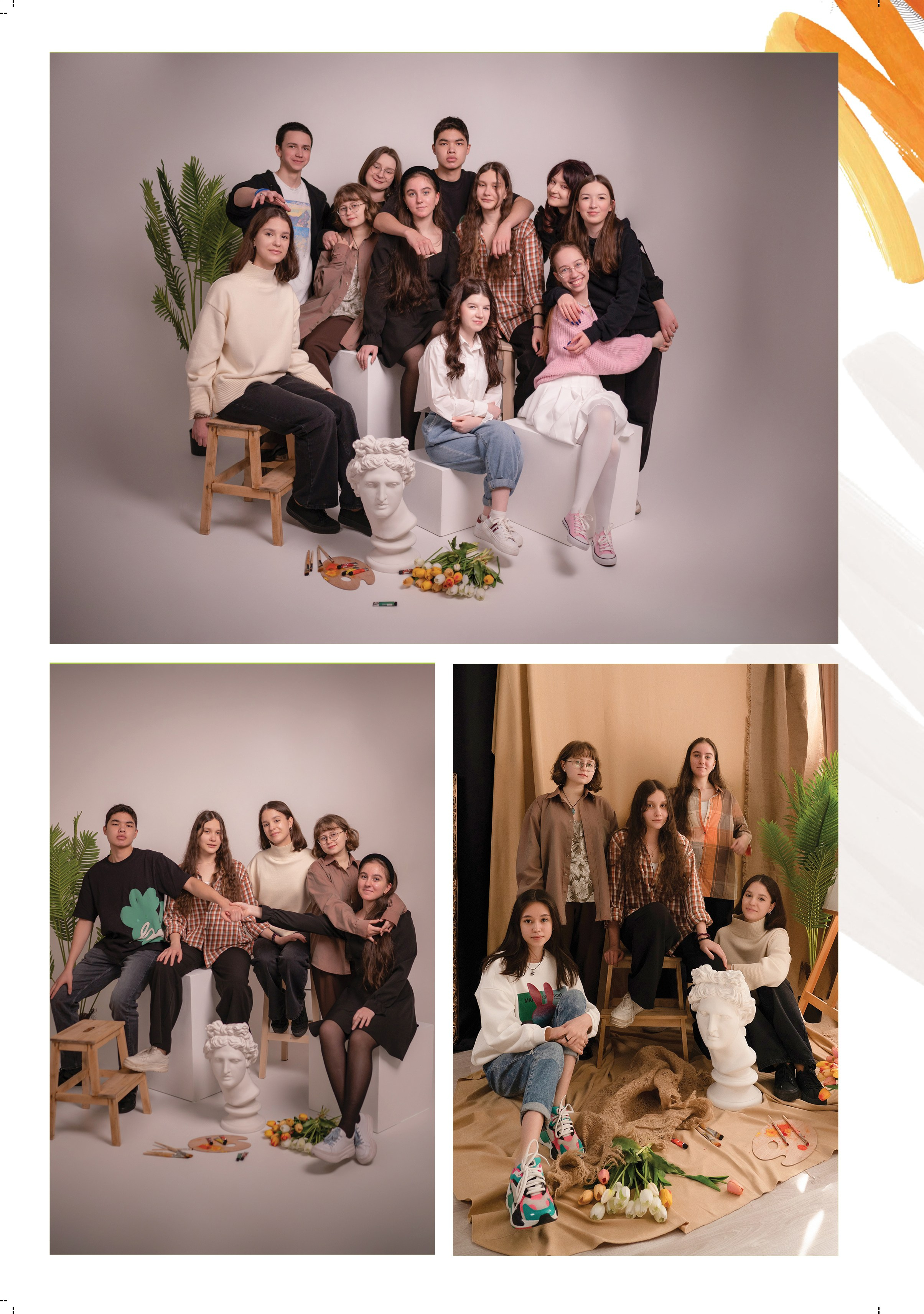 Альбом для учителя 1ой группы художественной школы № 10. Фабрика выпускных альбомов