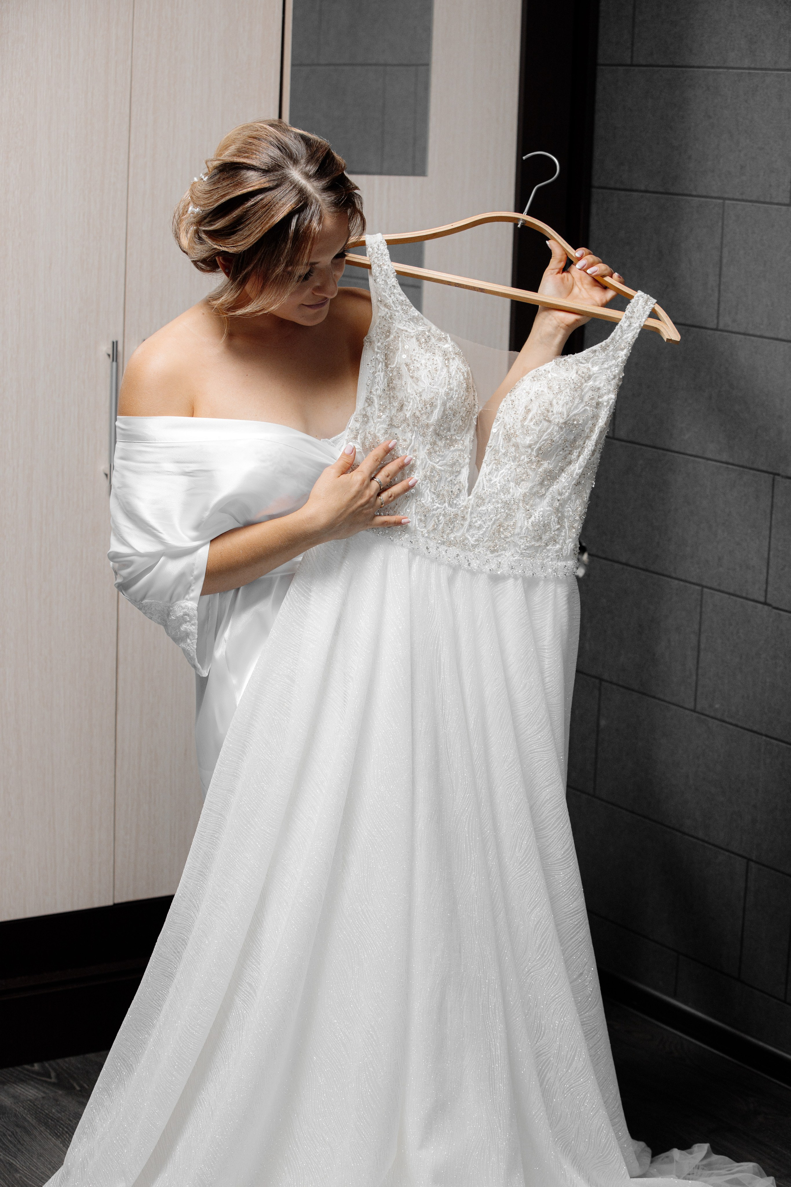 Сборы невесты. Свадебная съёмка в Москве