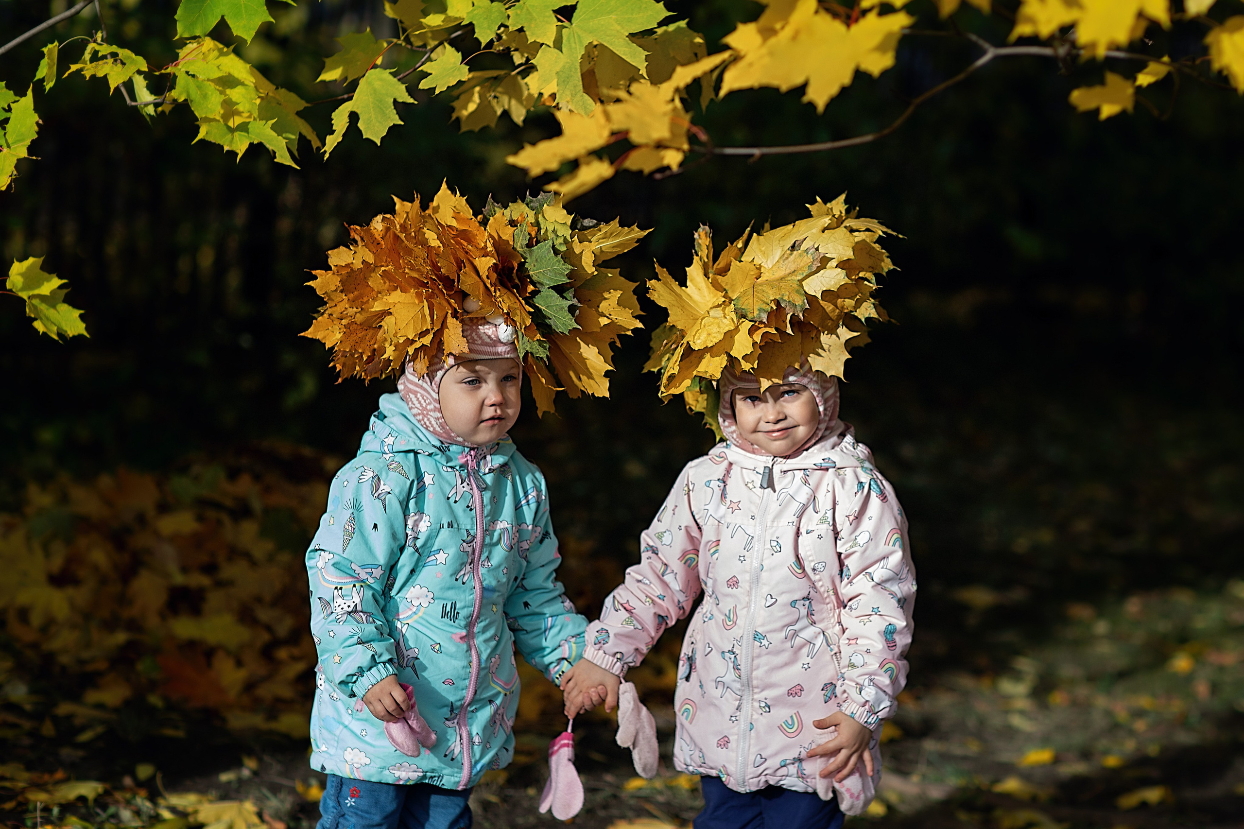 Осенняя прогулка_2024 + печать. Семейный фотограф в Санкт-Петербурге