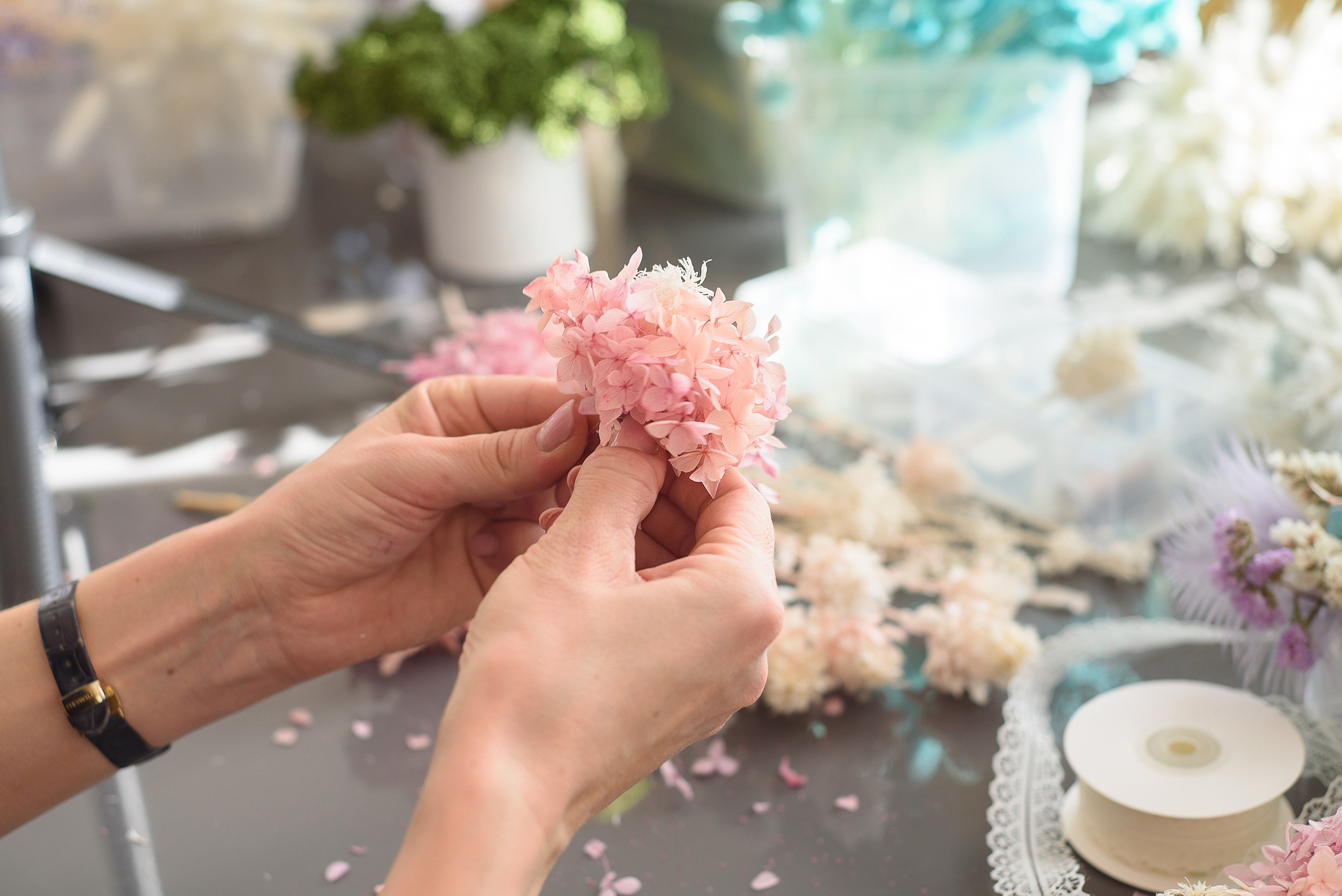 Мастер-класс в подарок. Флористическая симфония. Авторские украшения