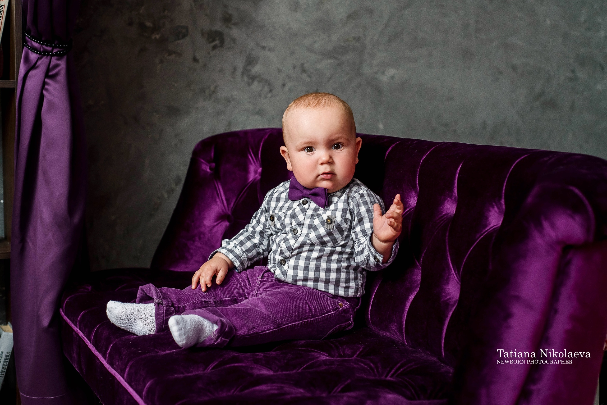 7-12 месяцев. Фотограф новорожденных, беременных и детей до года Татьяна Николаева В