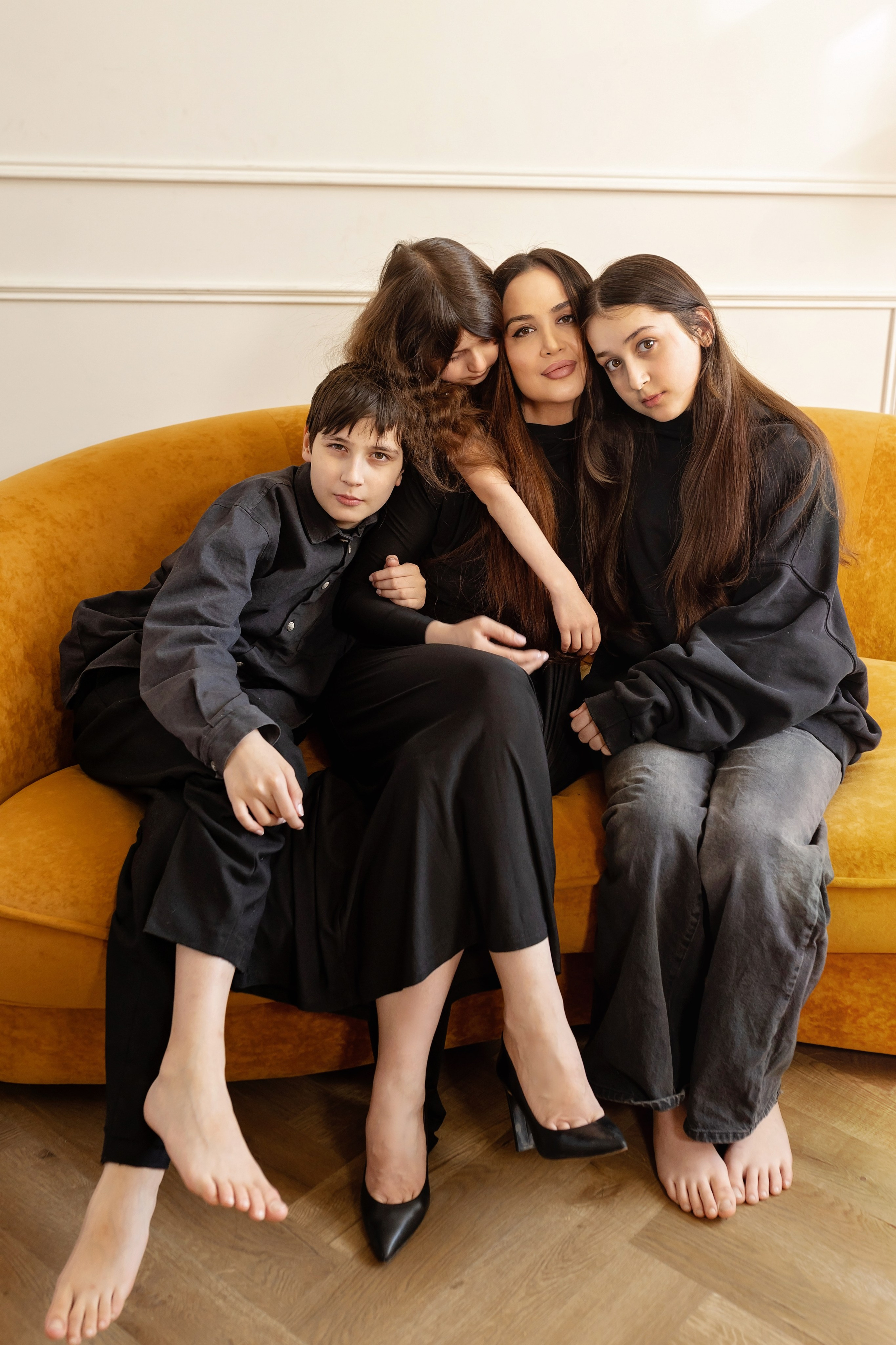 Саида и дети. Фотограф в Москве Ксения Мокрушина | Brand & Women photographer