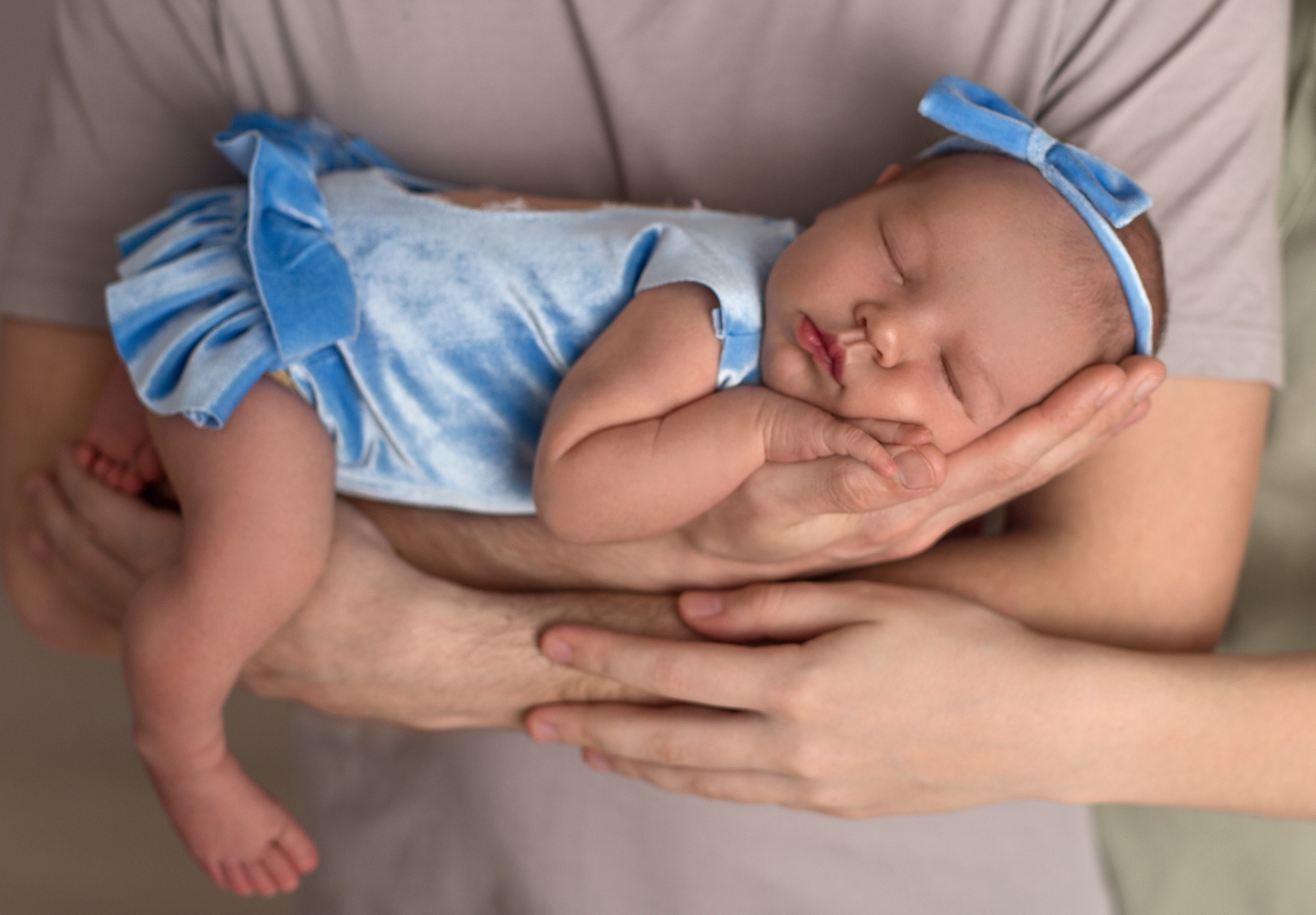 Варвара, 7 дней. Фотограф новорожденных в Нижнем Новгороде Надежда Кадылкина