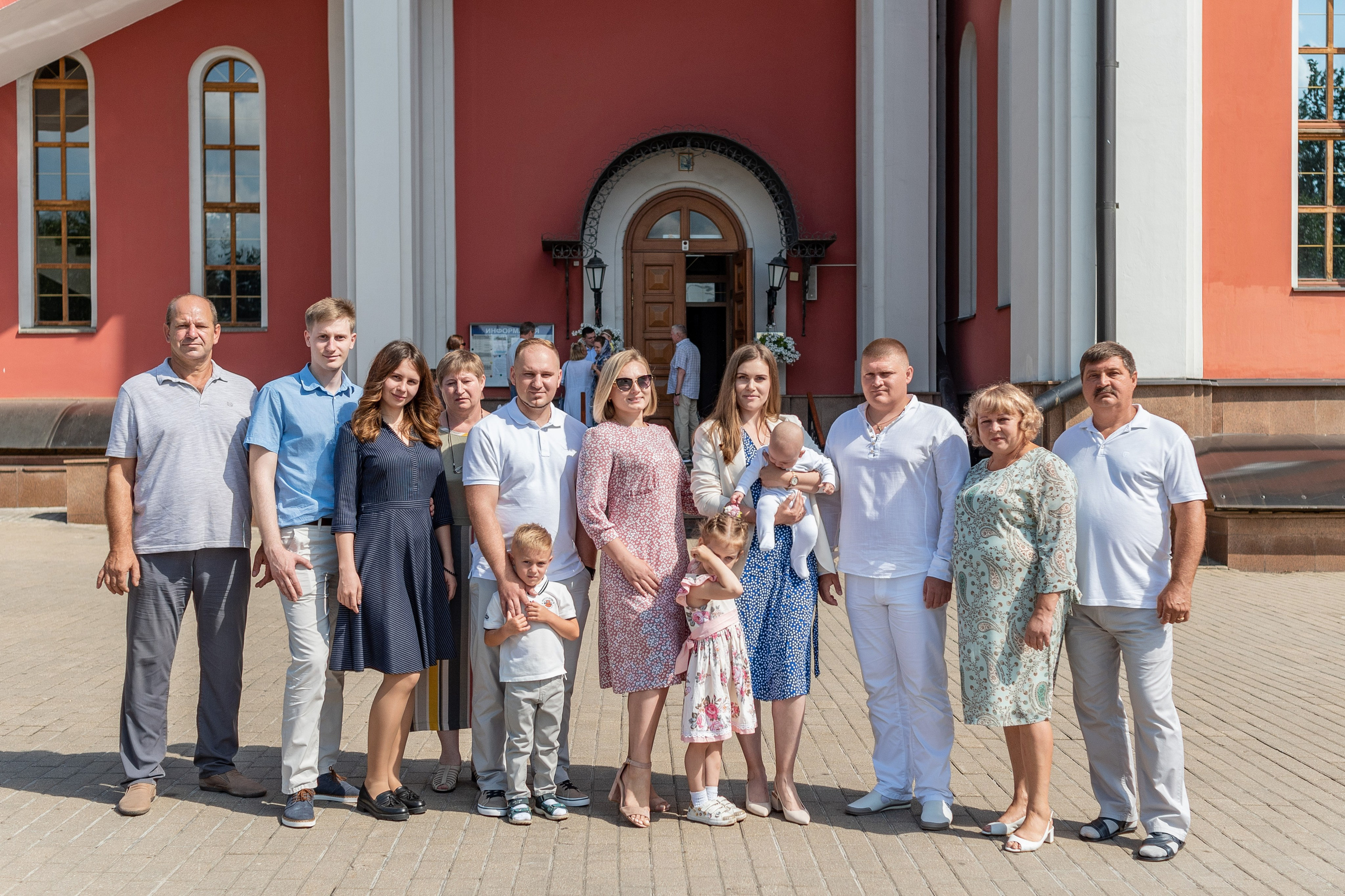 Крещении Ксении. Фотограф Юлия Попова