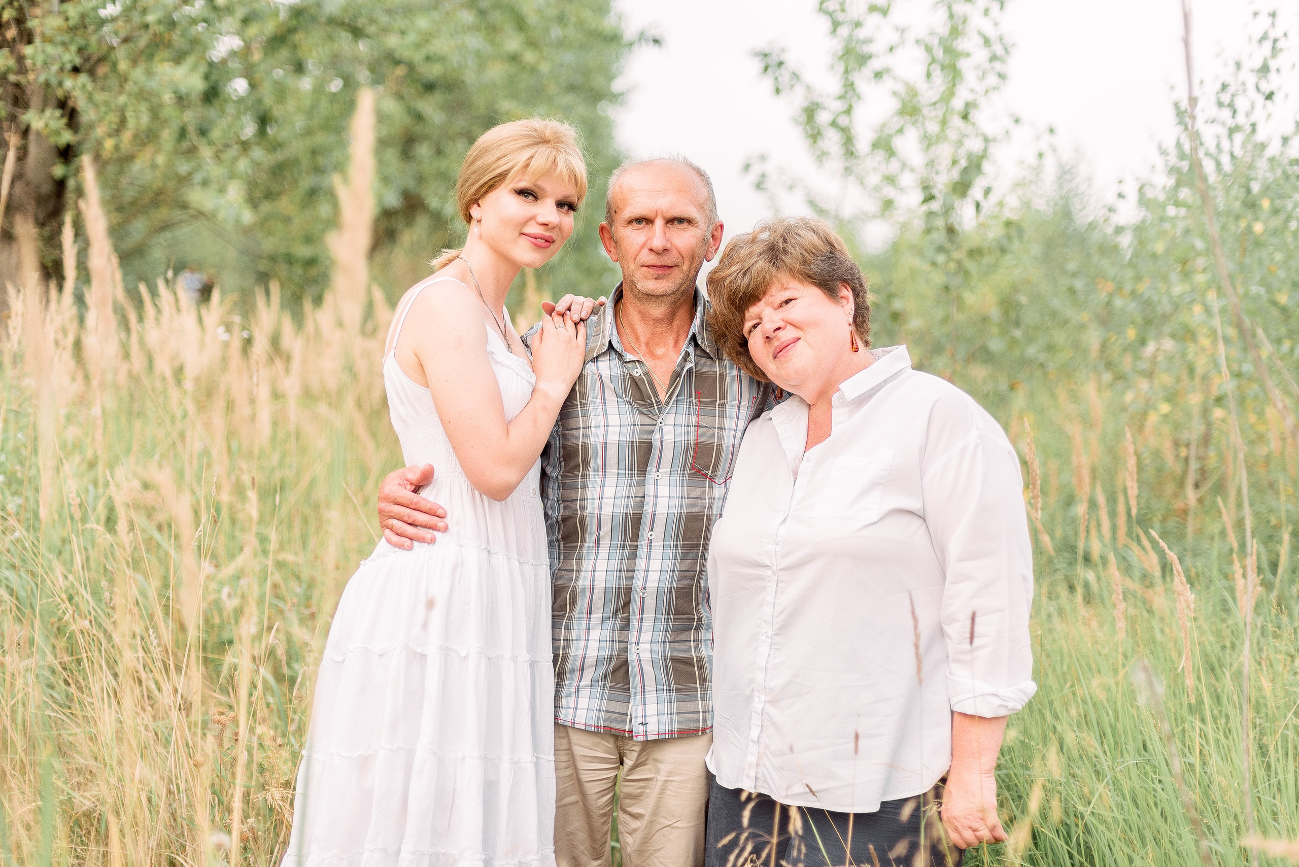 В поле. Фотограф Юлия Попова